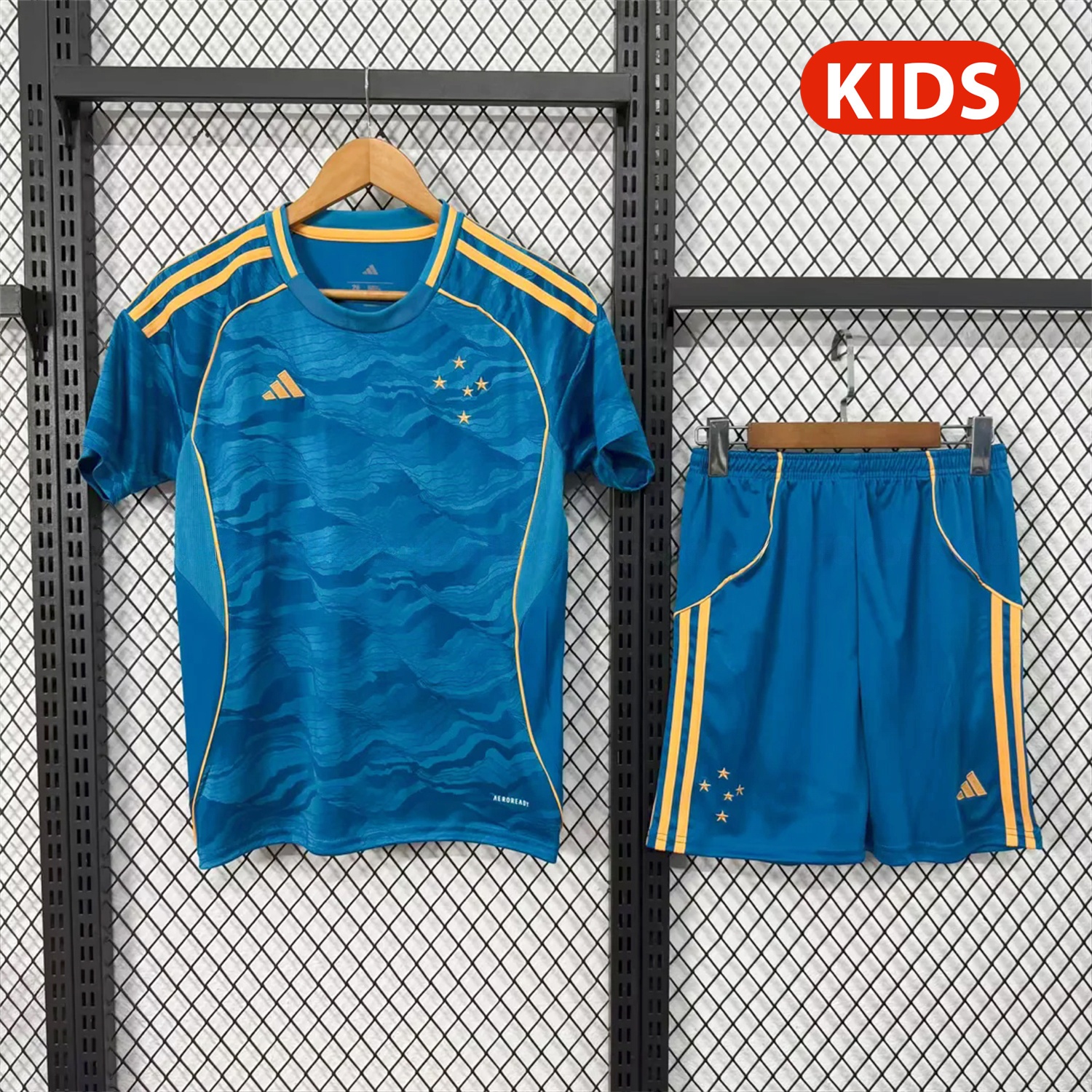 Cruzeiro 25-26 Third Unsponsored Kids Kit - ManixJersey
