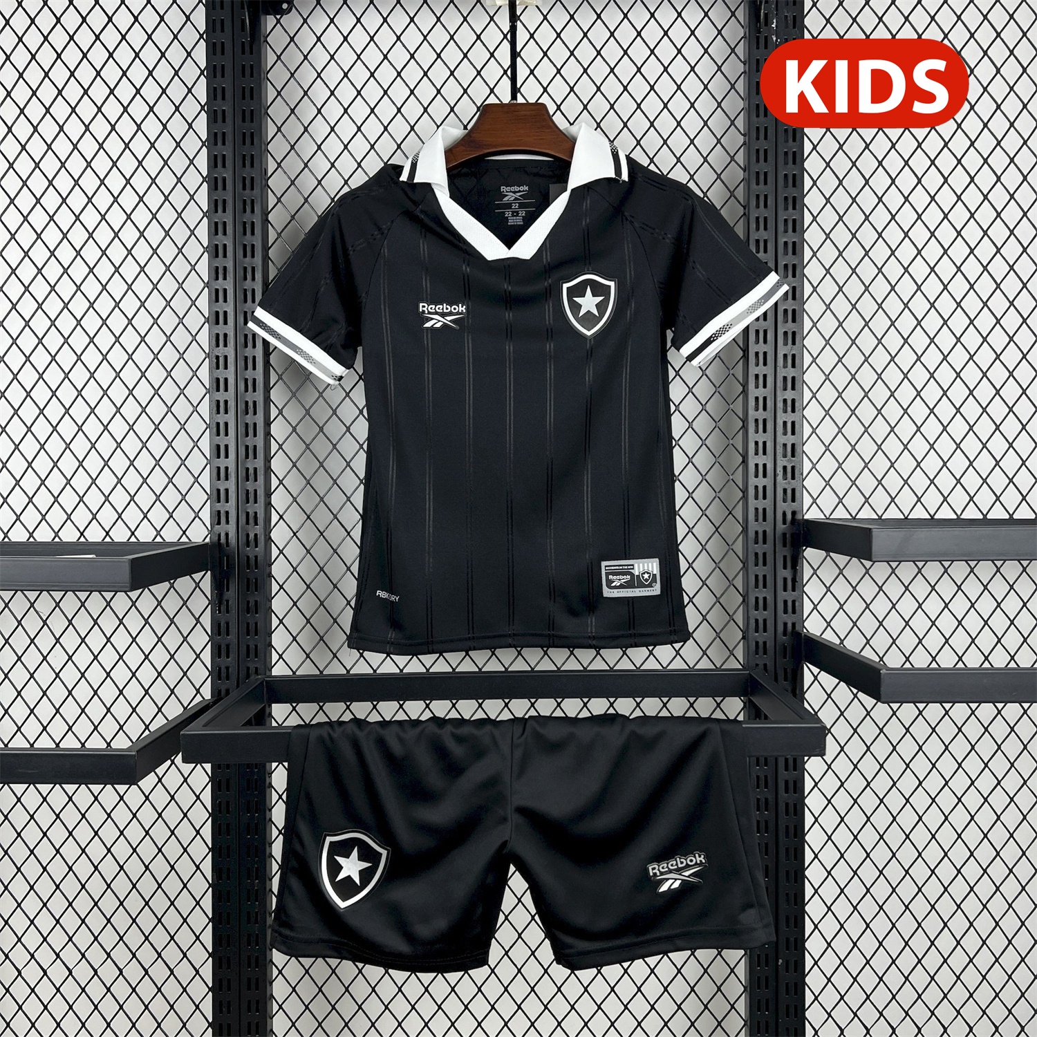 Botafogo 25-26 Away Unsponsored Kids Kit - ManixJersey