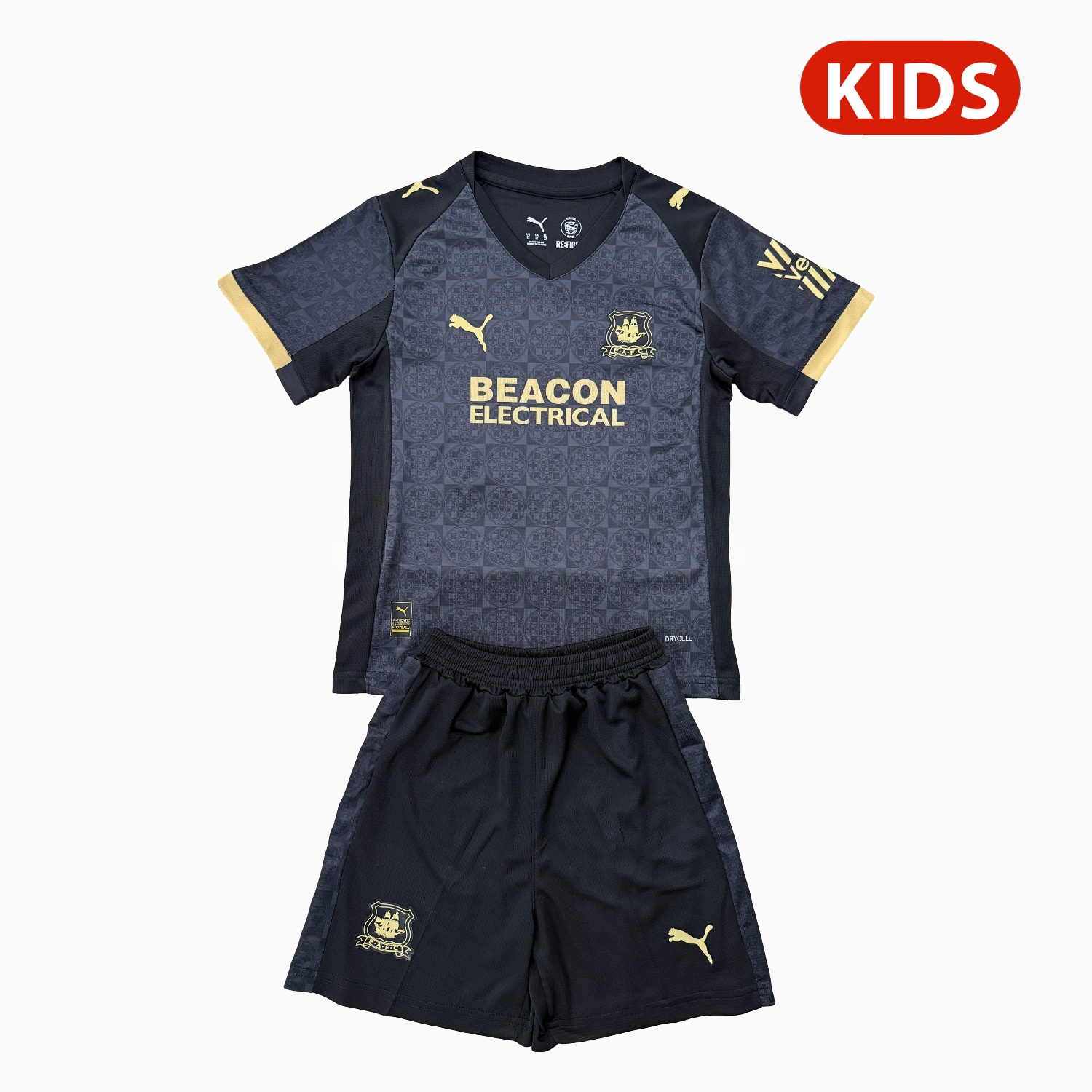 Plymouth Argyle 25-26 Away Kids Kit - ManixJersey