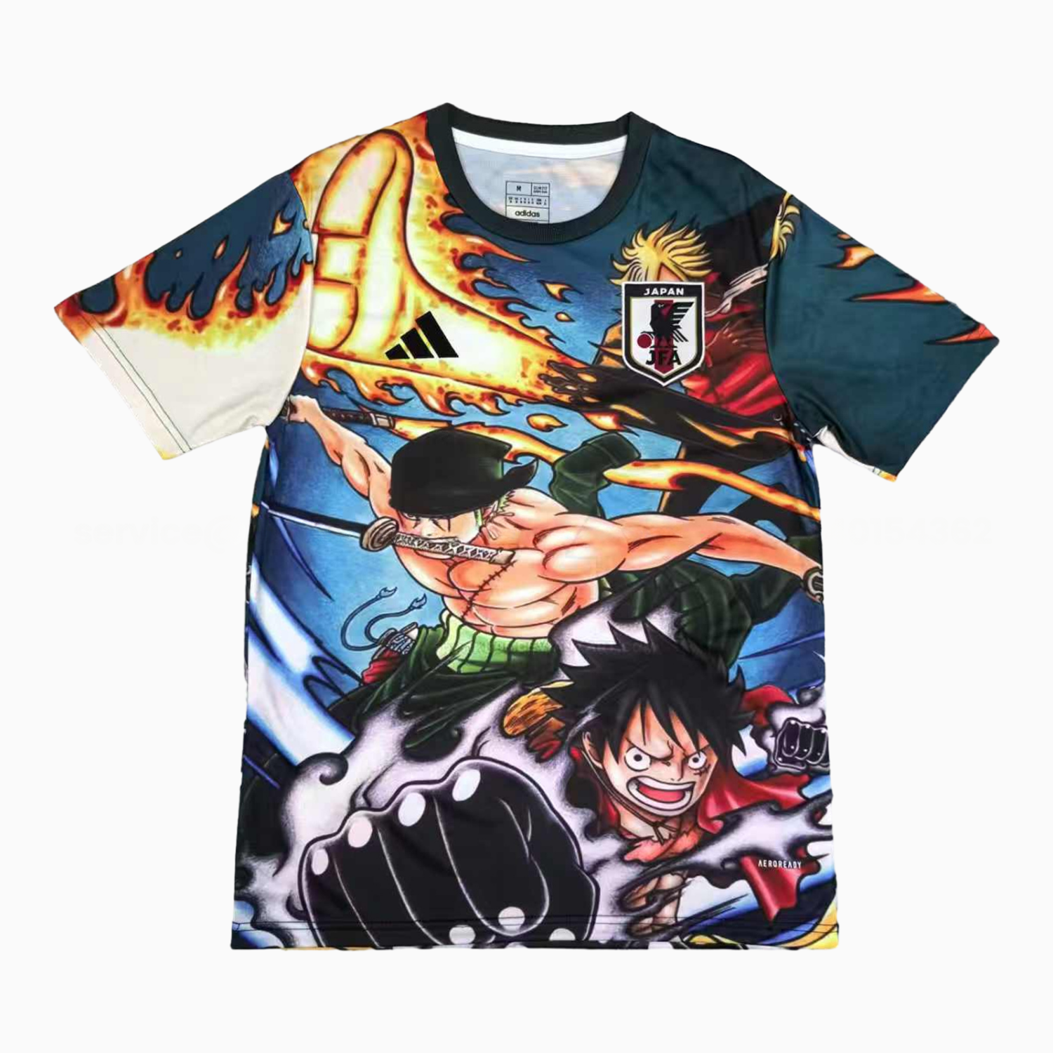 Japan 25-26 Luffy Sauron Fighting Side By Side Special Jersey - Fans Version - ManixJersey