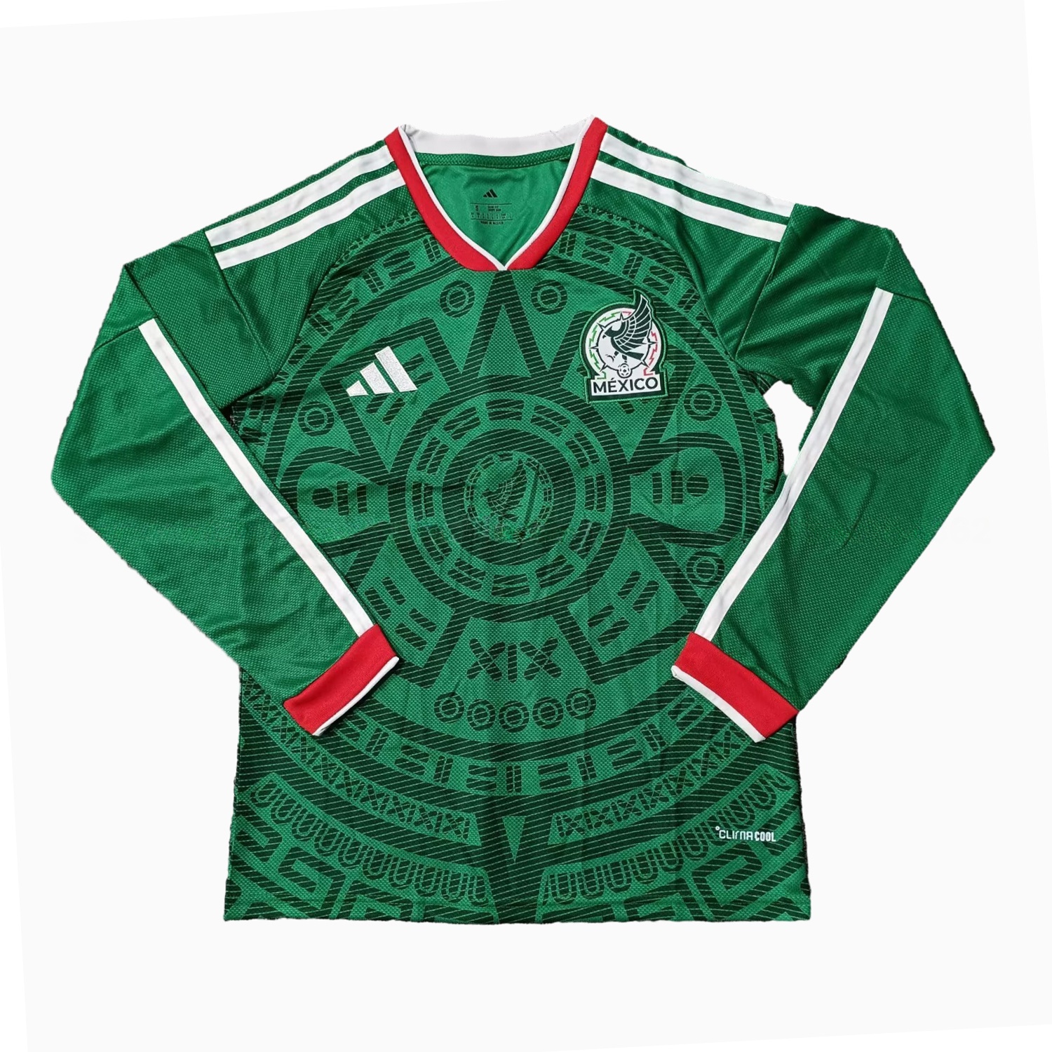 Mexico 2026 Home Long Sleeves Jersey - Fans Version - ManixJersey