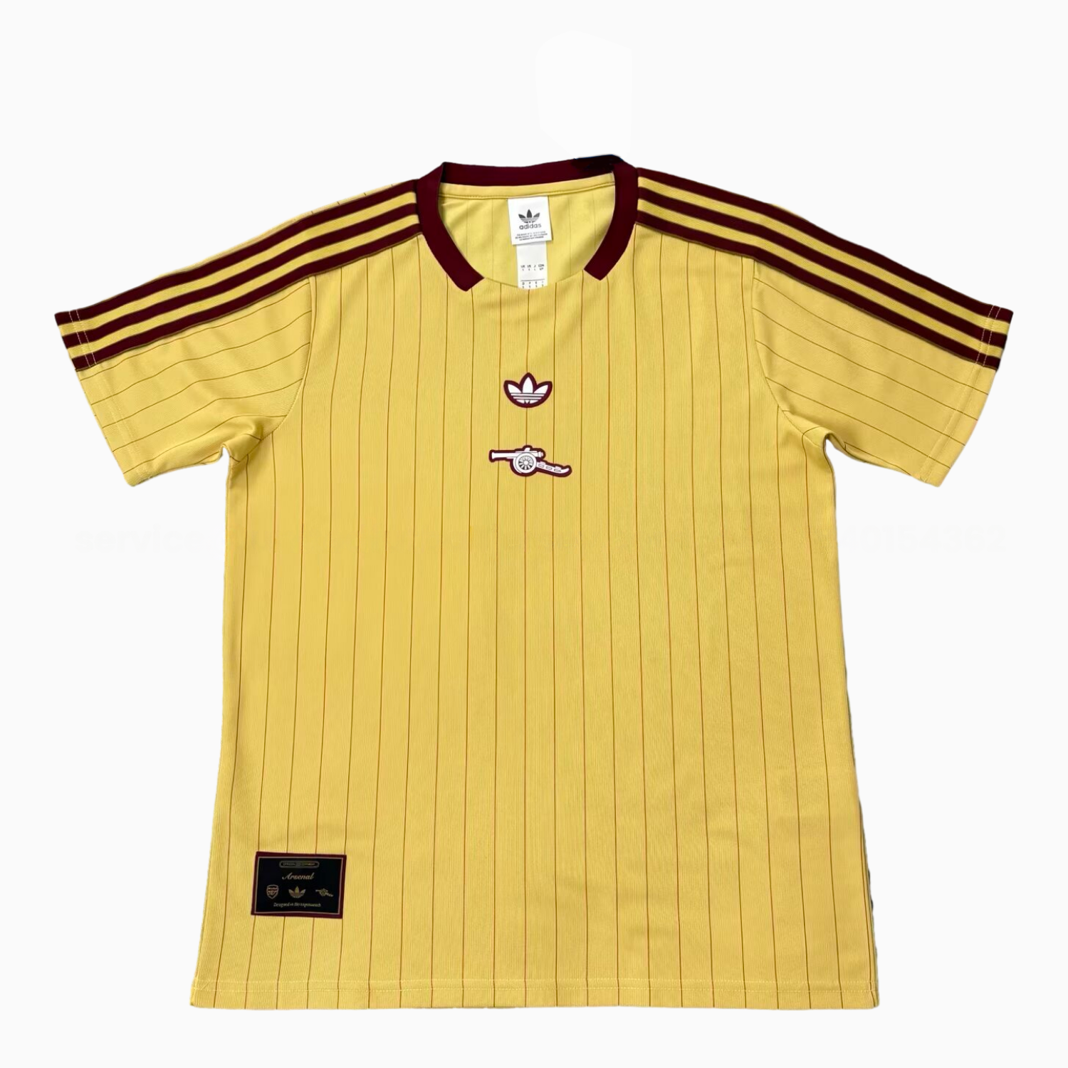 Arsenal 25-26 Trefoil Yellow Travel Jersey - Fans Version - ManixJersey