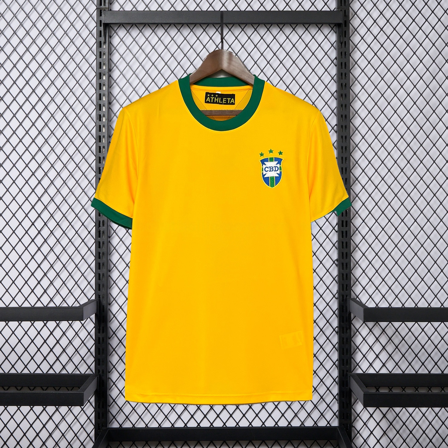 Retro Brazil 1971 Home Jersey - ManixJersey