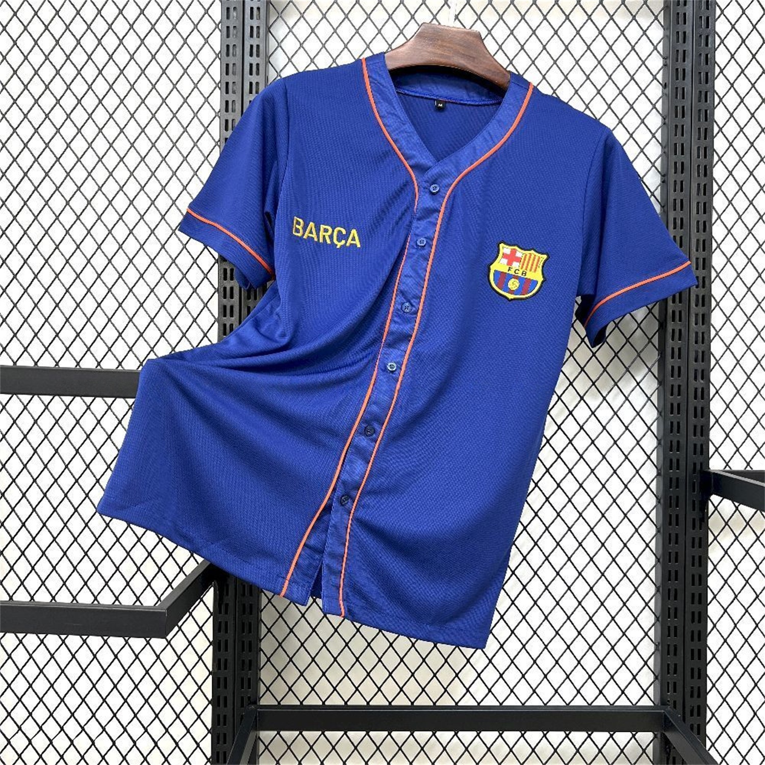 Barcelona 25-26 Blue Baseball Jersey - ManixJersey