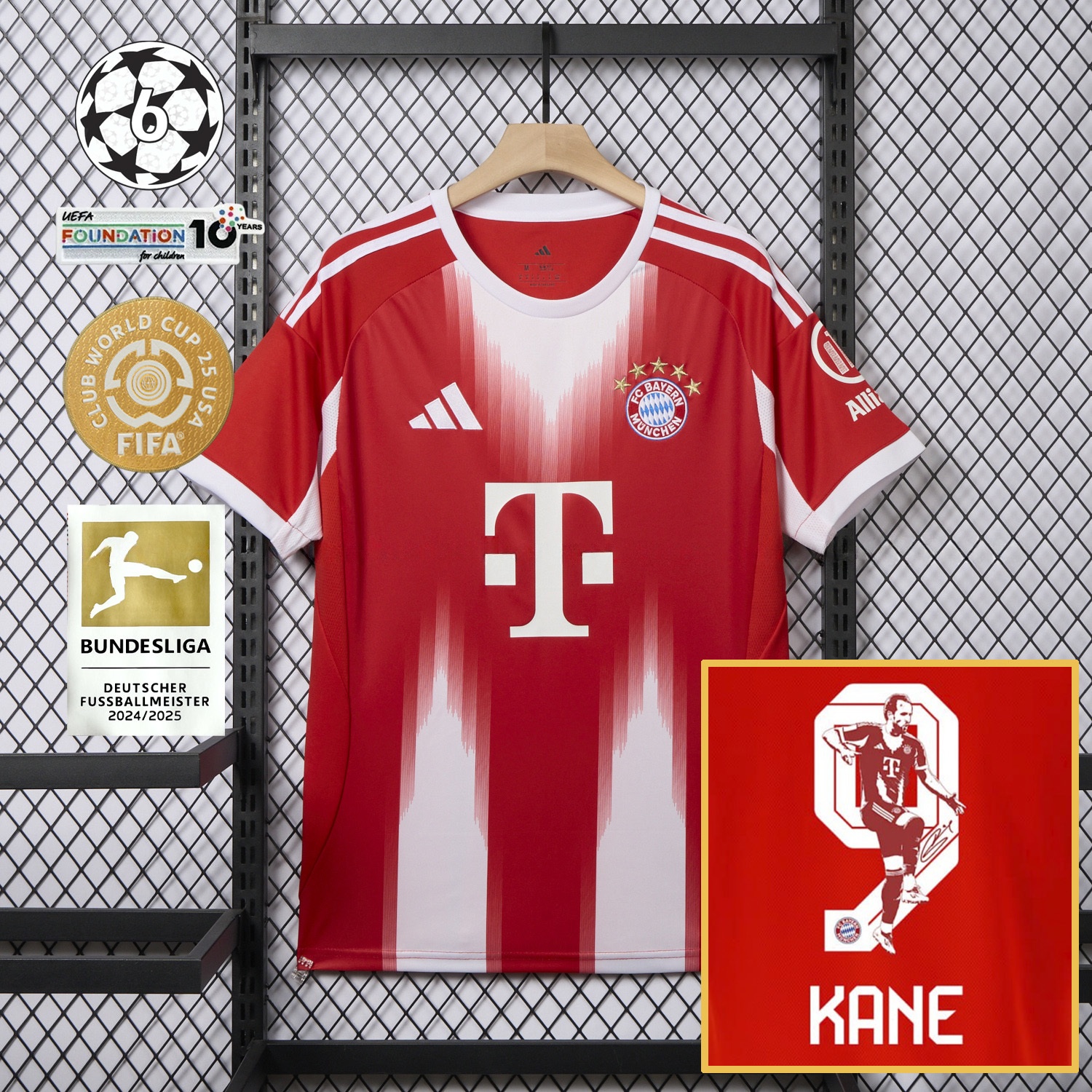 Bayern Munich 25-26 Home Kane Limited Edition Jersey - Fans Version - ManixJersey