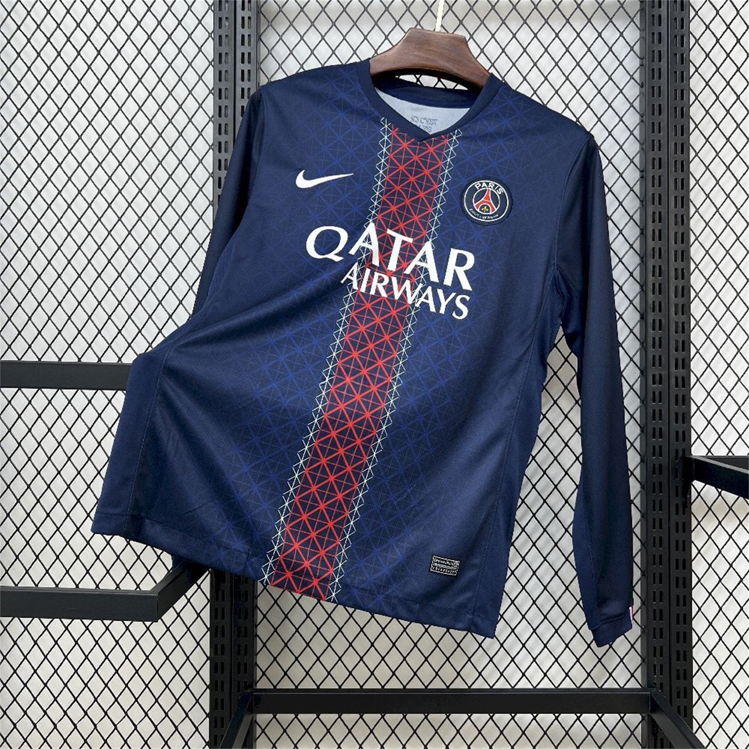 Paris Saint-Germain PSG 25-26 Home Long Sleeves Jersey - Fans Version - ManixJersey