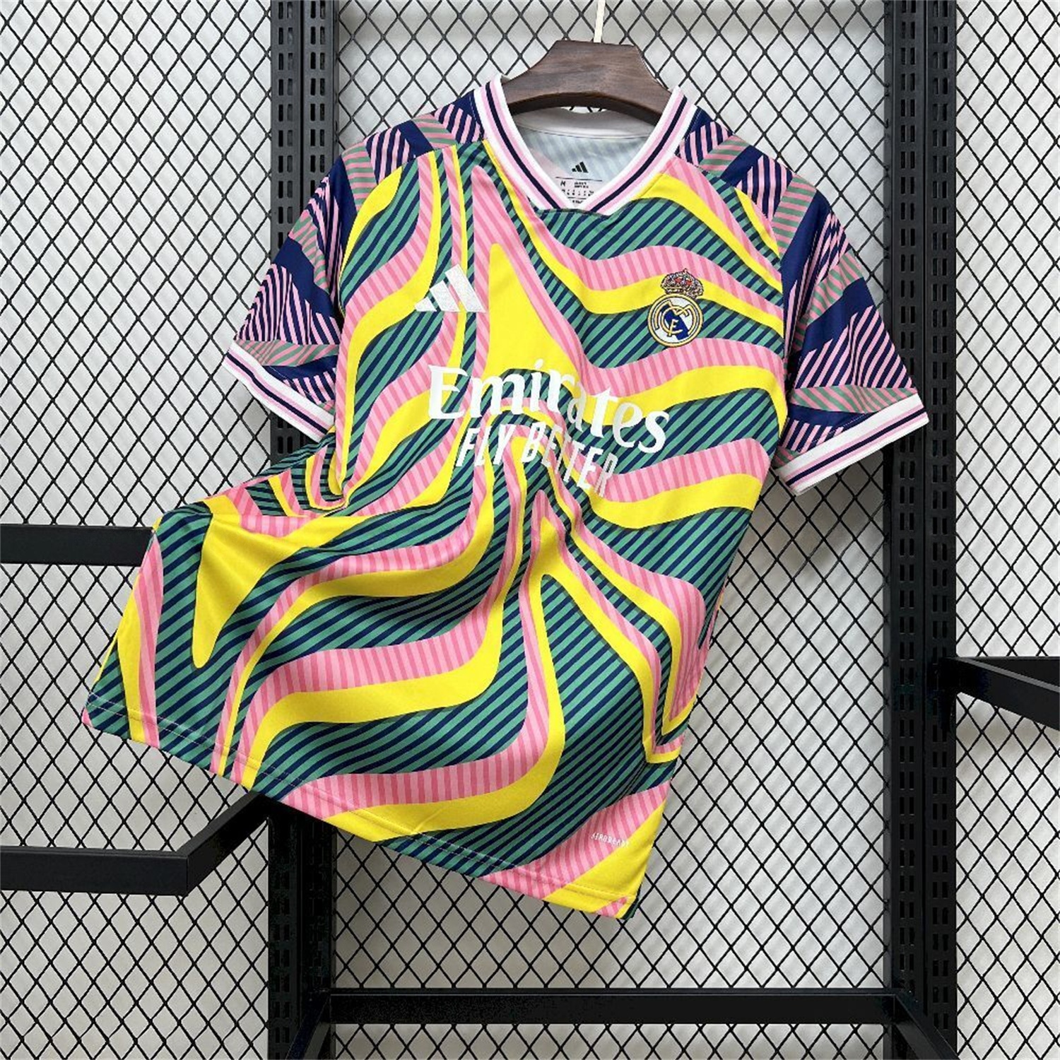 Real Madrid 25-26 Iridescent Colors Pre-Match Training Jersey - Fans Version - ManixJersey