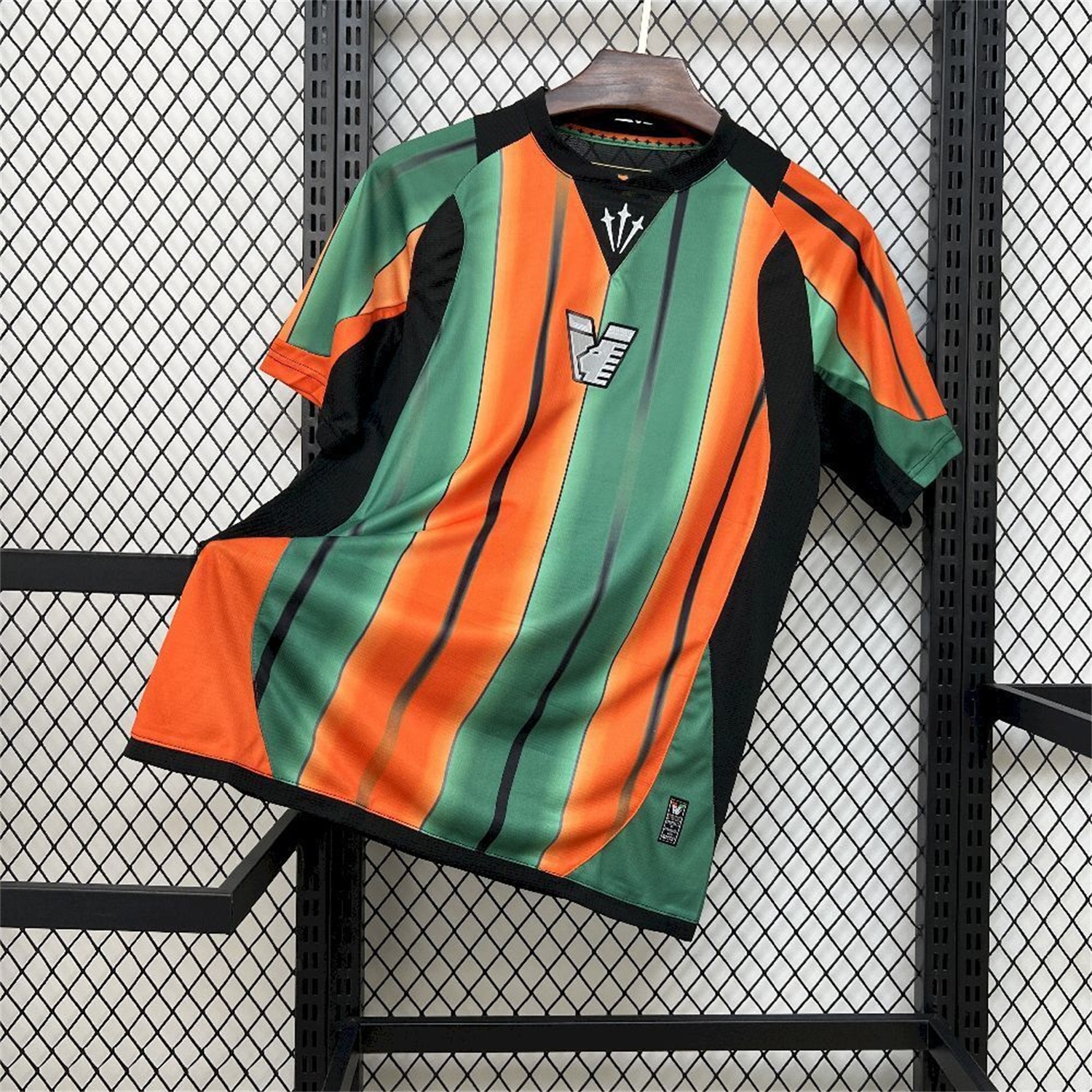 Venezia FC 25-26 Orange And Green Unsponsored Special Jersey - Fans Version - ManixJersey