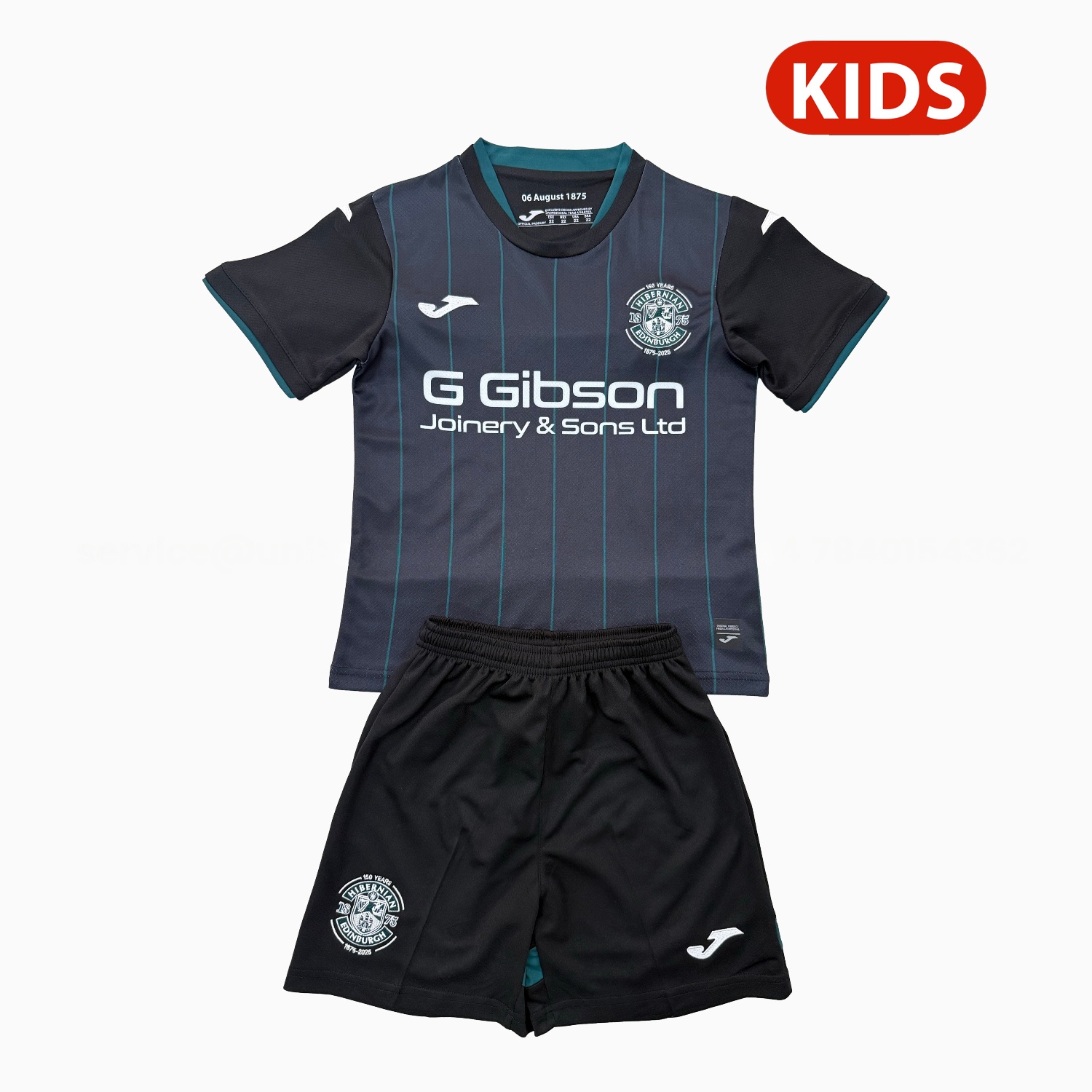 Hibernian 25-26 Third Kids Kit - ManixJersey