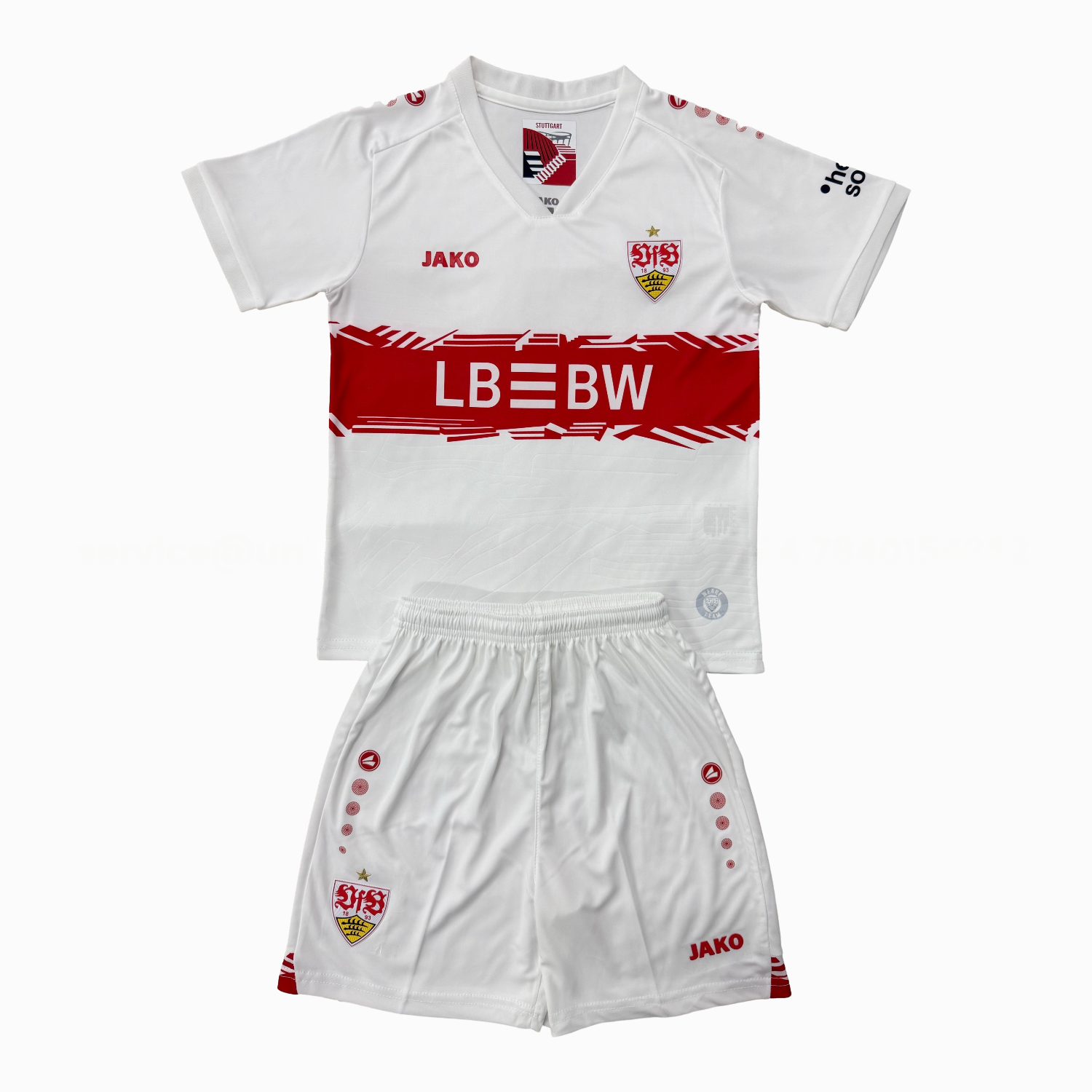 Stuttgart 25-26 Home Men's Adult Jersey Set - Fans Version - ManixJersey