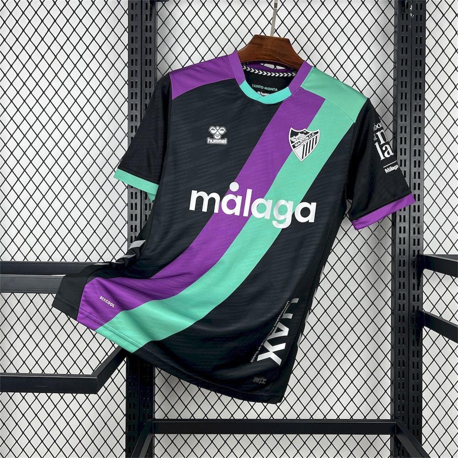 Malaga 25-26 Away Black Jersey - Fans Version - ManixJersey