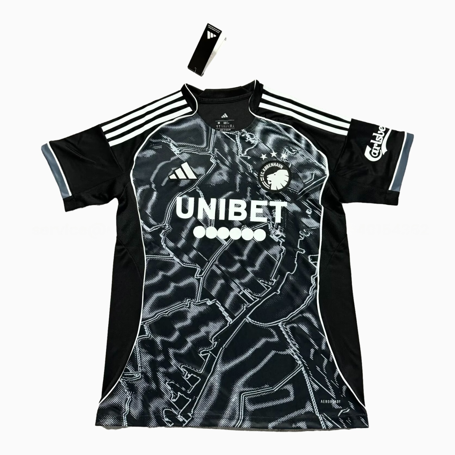 Copenhagen 25-26 Away Black Jersey - Fans Version - ManixJersey