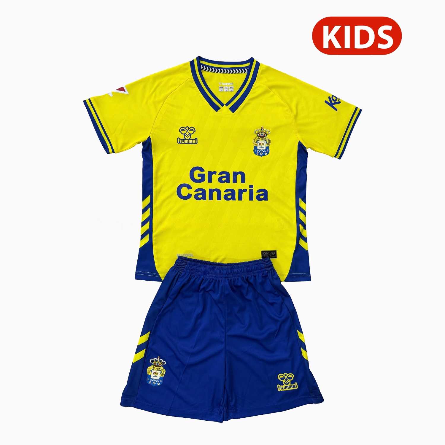 Las Palmas 25-26 Home Kids Kit - ManixJersey