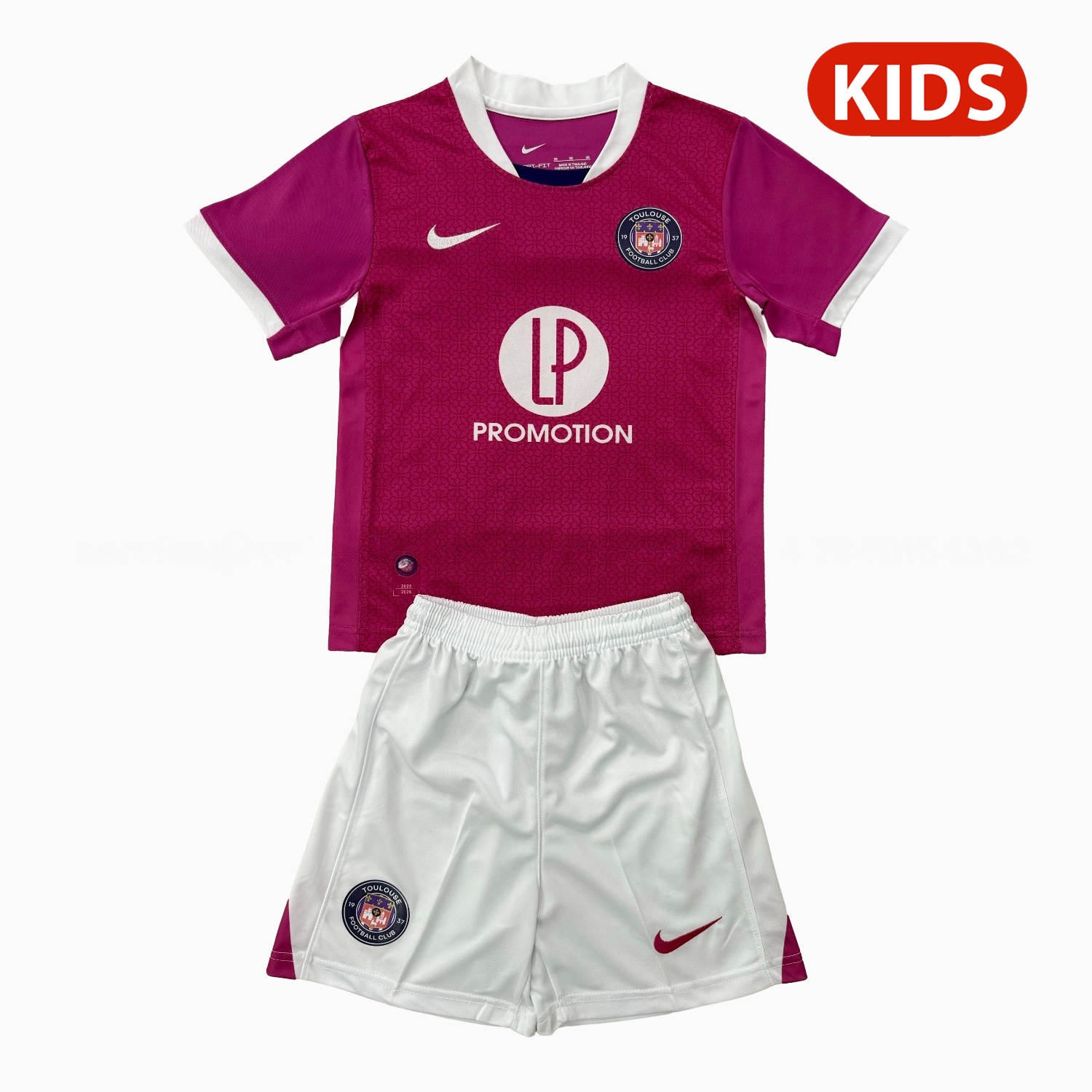 Toulouse FC 25-26 Away Kids Kit - ManixJersey