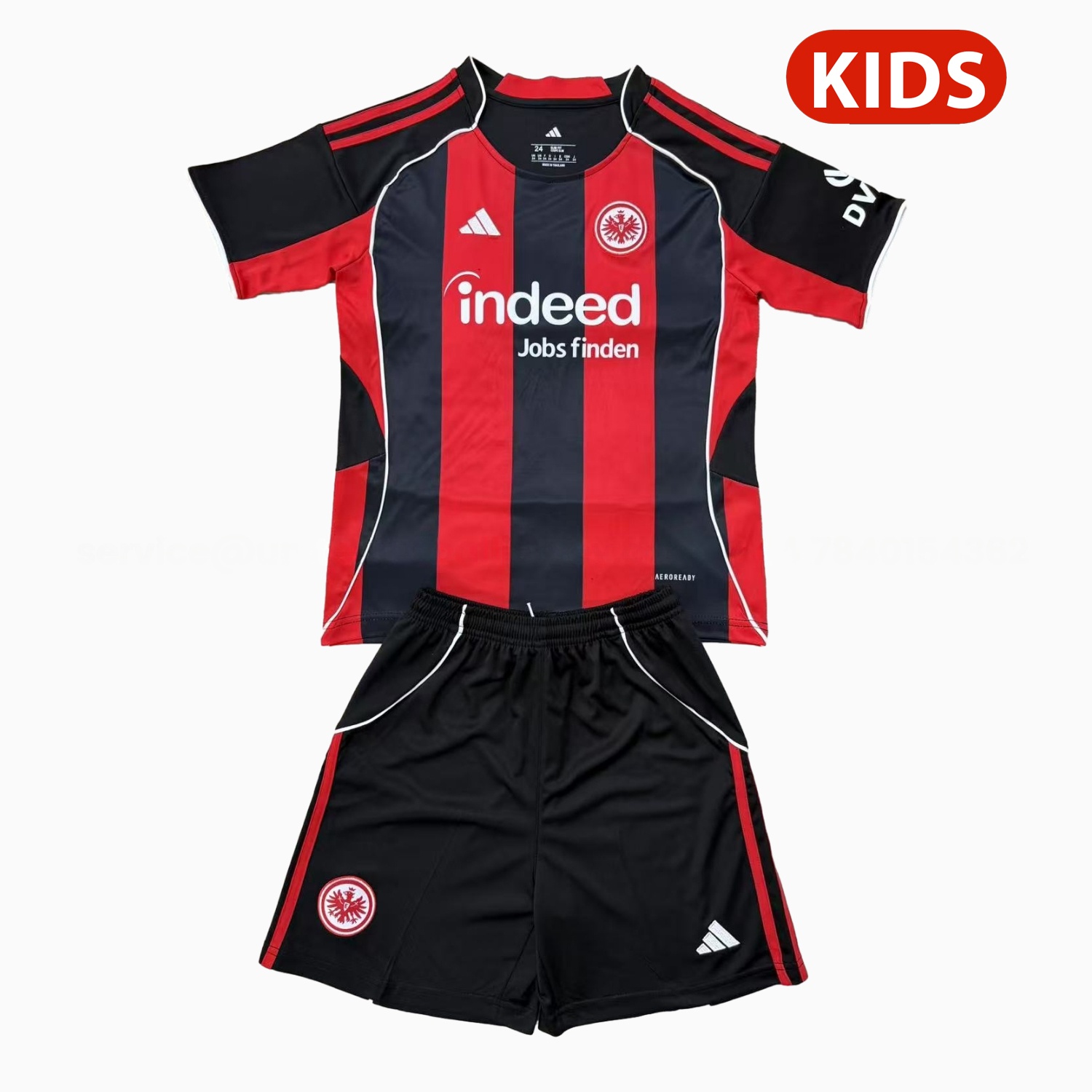 Frankfurt 25-26 Home Kids Kit - ManixJersey