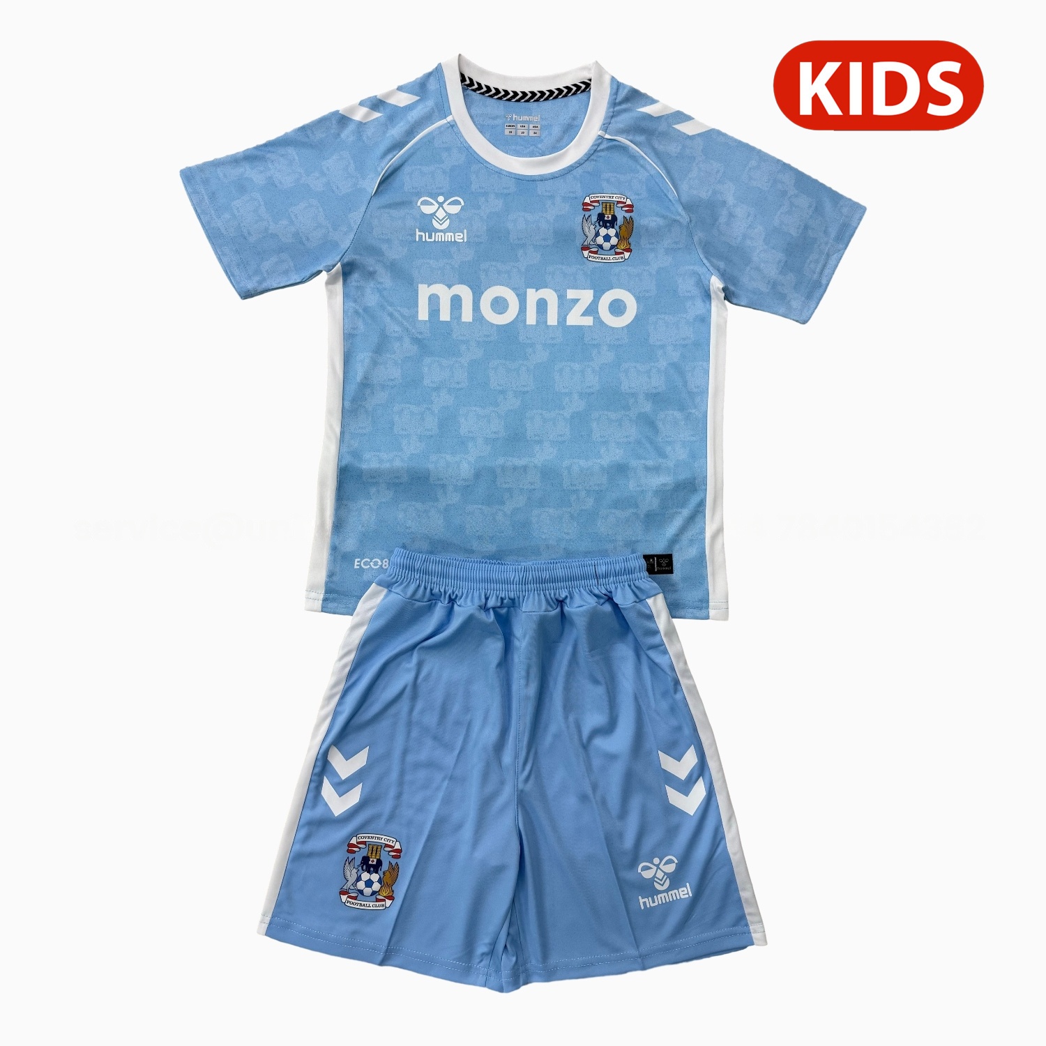 Coventry City 25-26 Home Kids Kit - ManixJersey