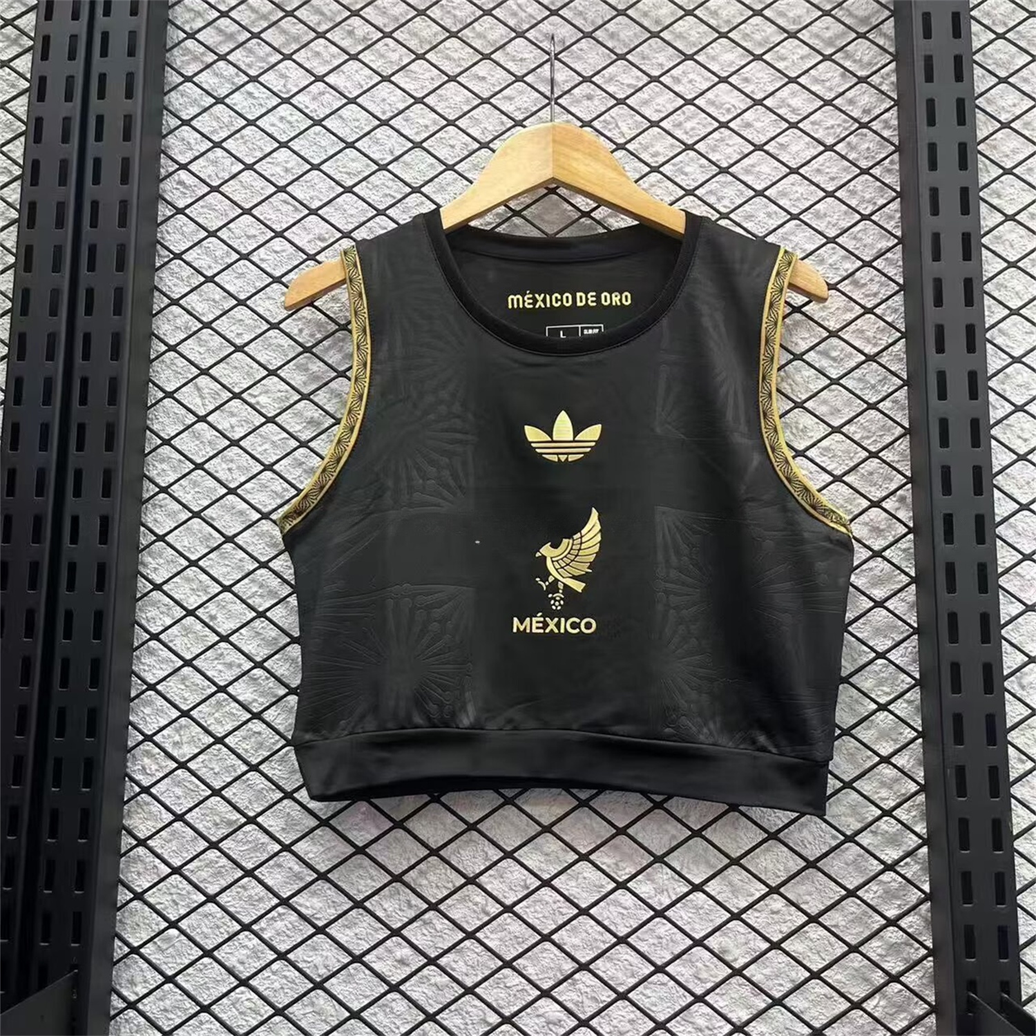 Women's Mexico 2025 Gold Cup Home Yoga Vest - ManixJersey