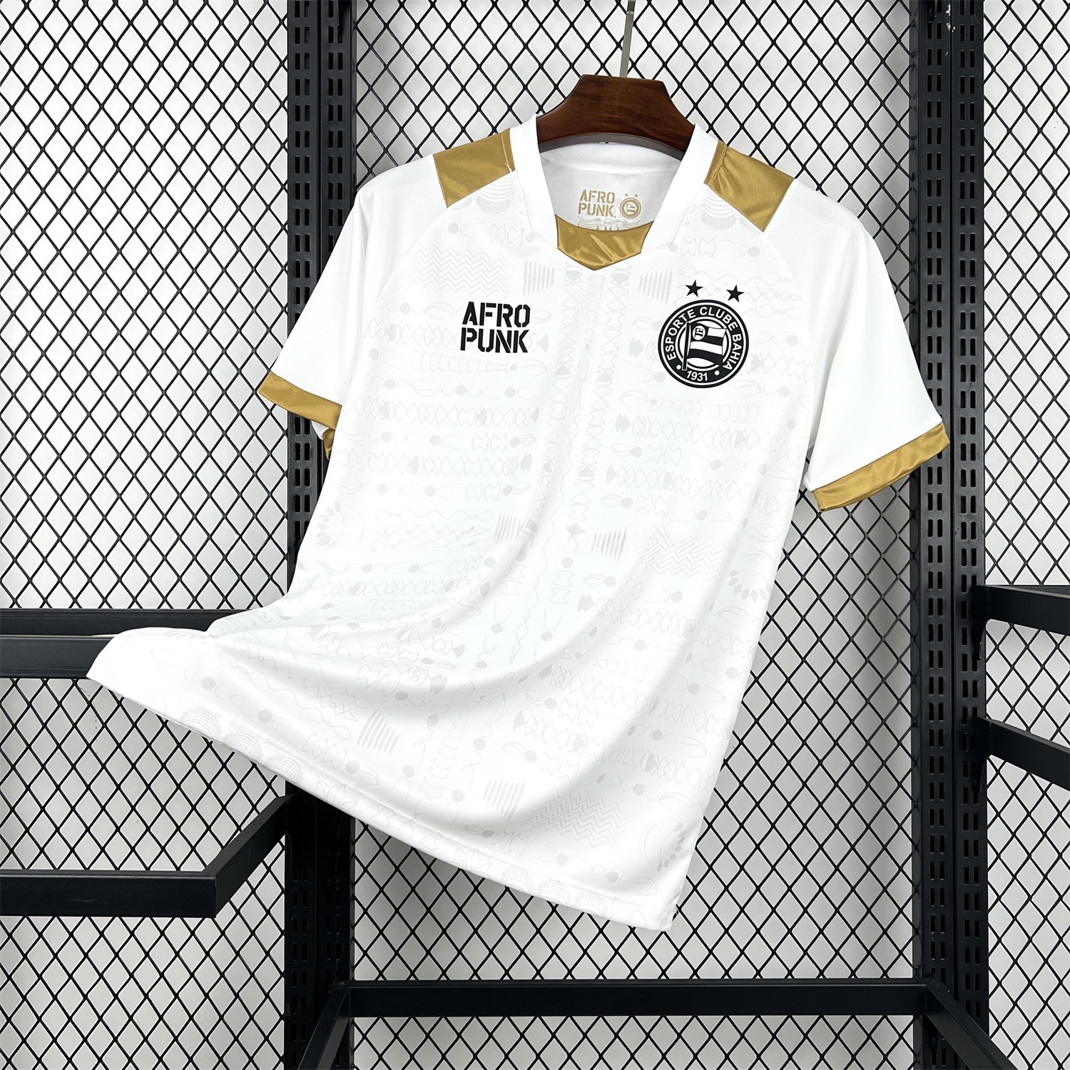 Bahia 25-26 November AFROPUNK White Jersey - Fans Version - ManixJersey