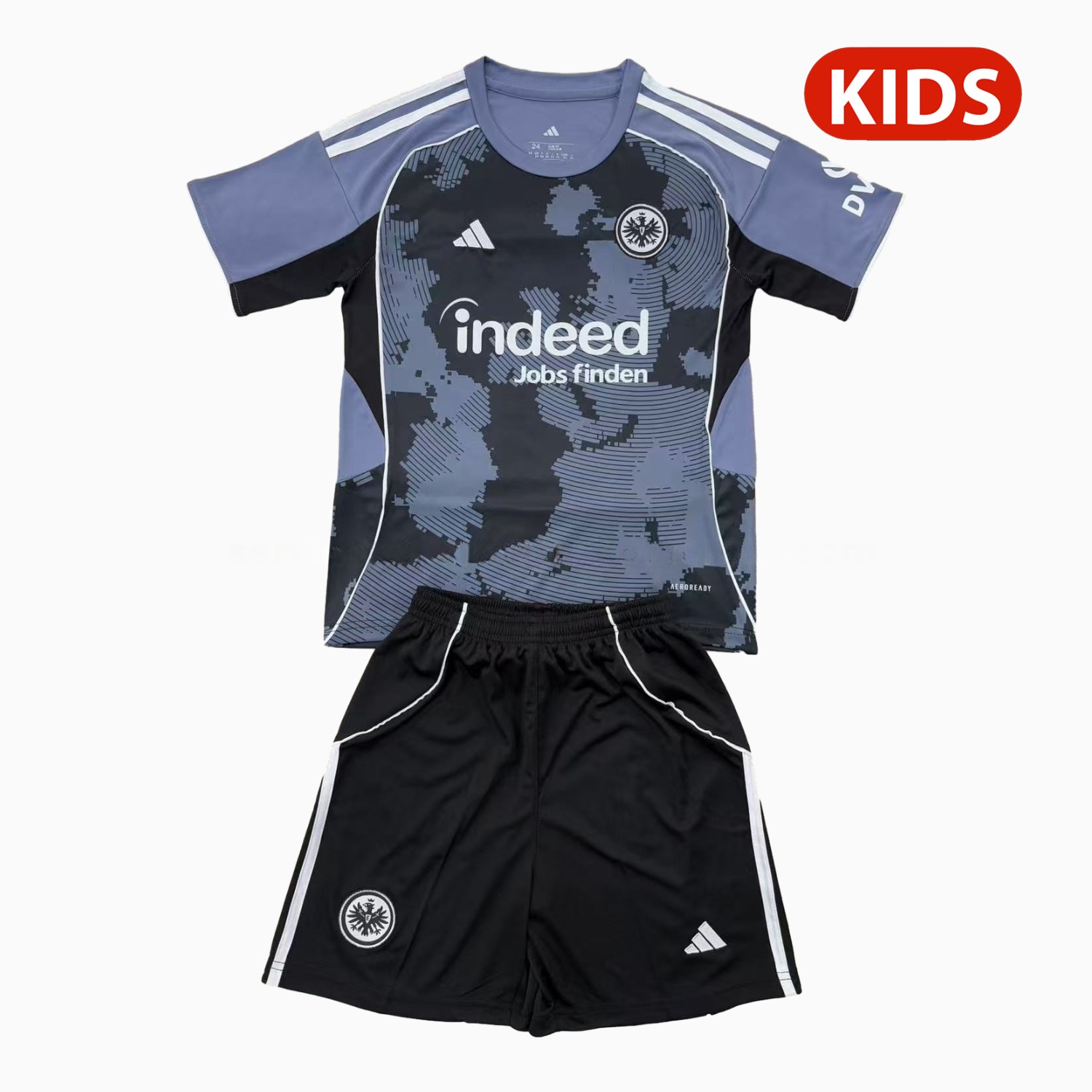 Frankfurt 25-26 Third Kids Kit - ManixJersey