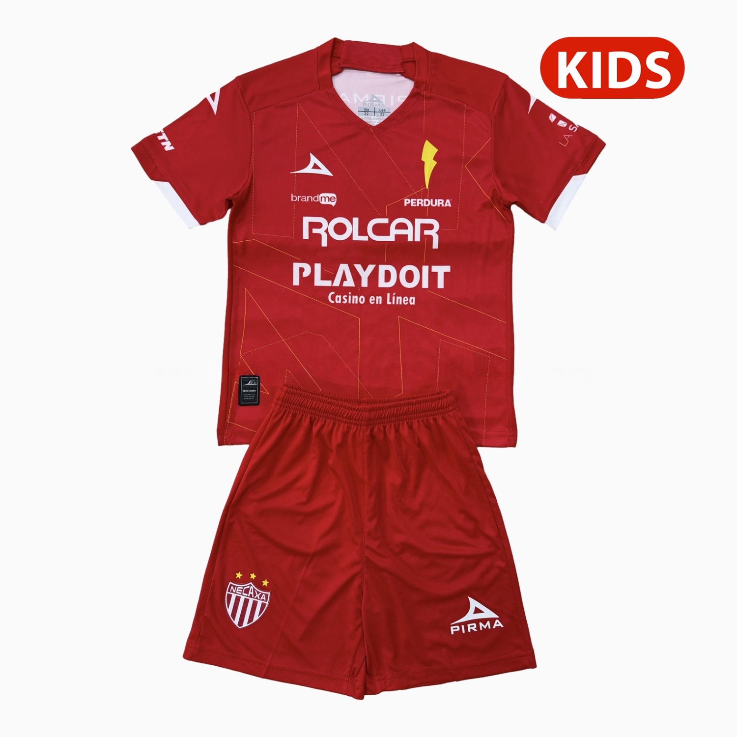 Necaxa 25-26 Away Kids Kit - ManixJersey