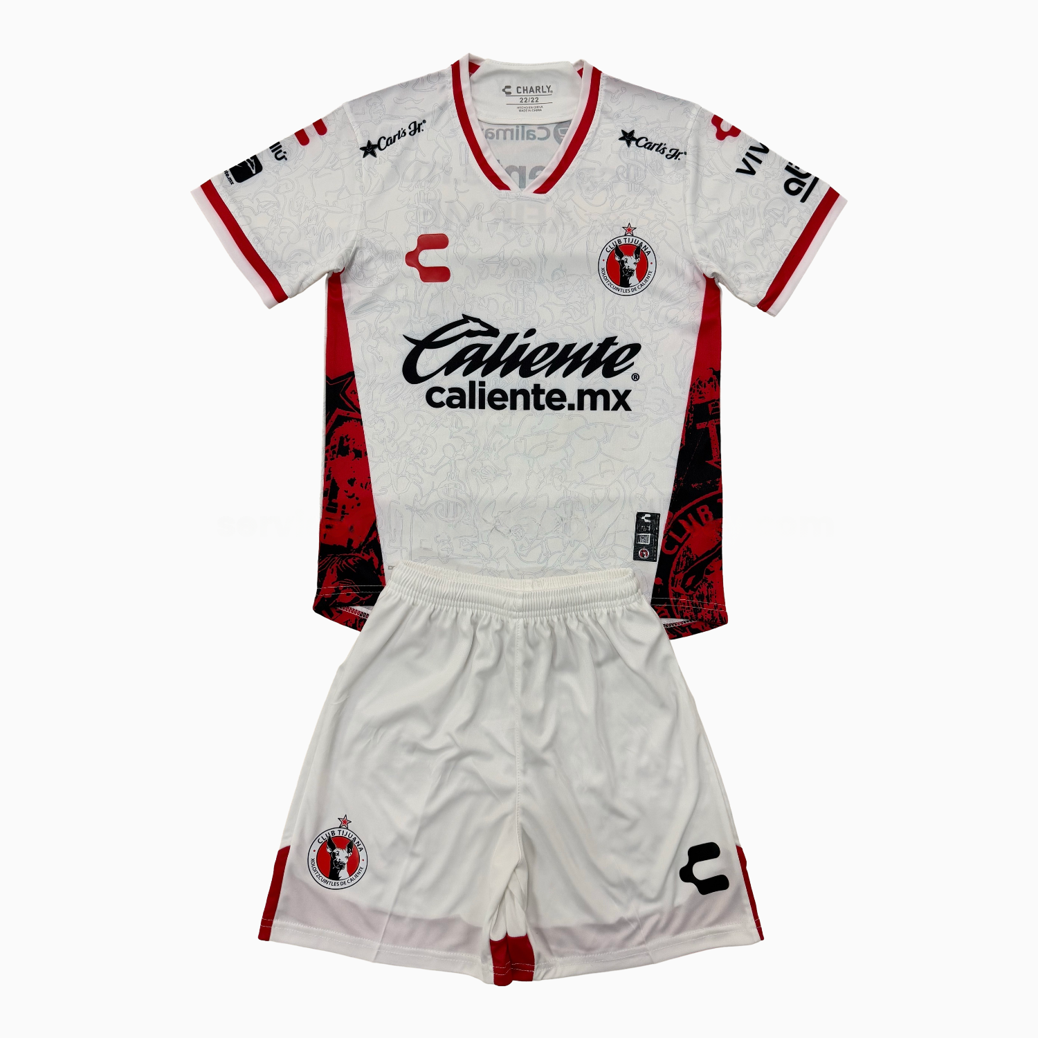Club Tijuana 25-26 Away Men's Adult Jersey Set - Fans Version - ManixJersey