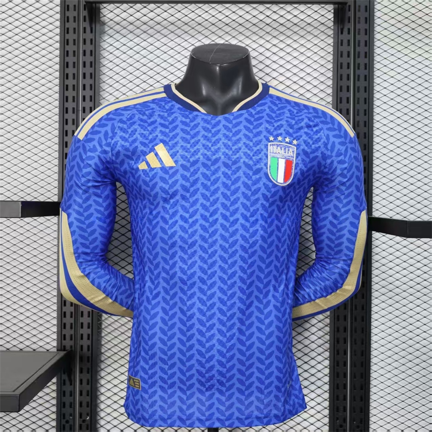 Italy 2026 Home Long Sleeves Jersey - Player Version - ManixJersey