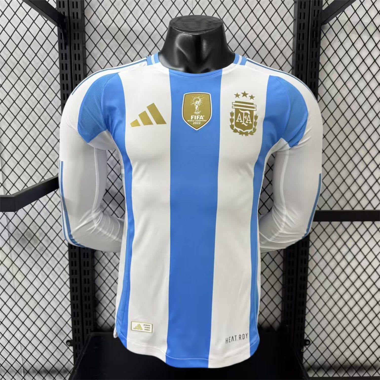 Argentina 2024 Home Long Sleeves Jersey - Player Version - ManixJersey