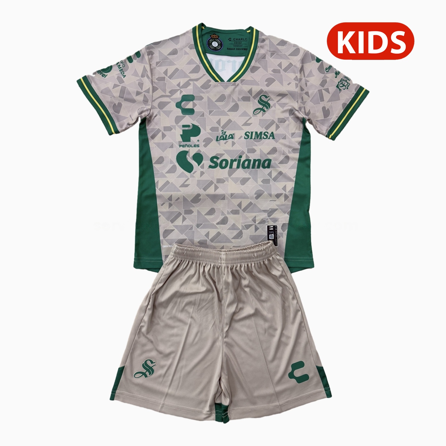 Santos Laguna 25-26 Away Kids Kit - ManixJersey