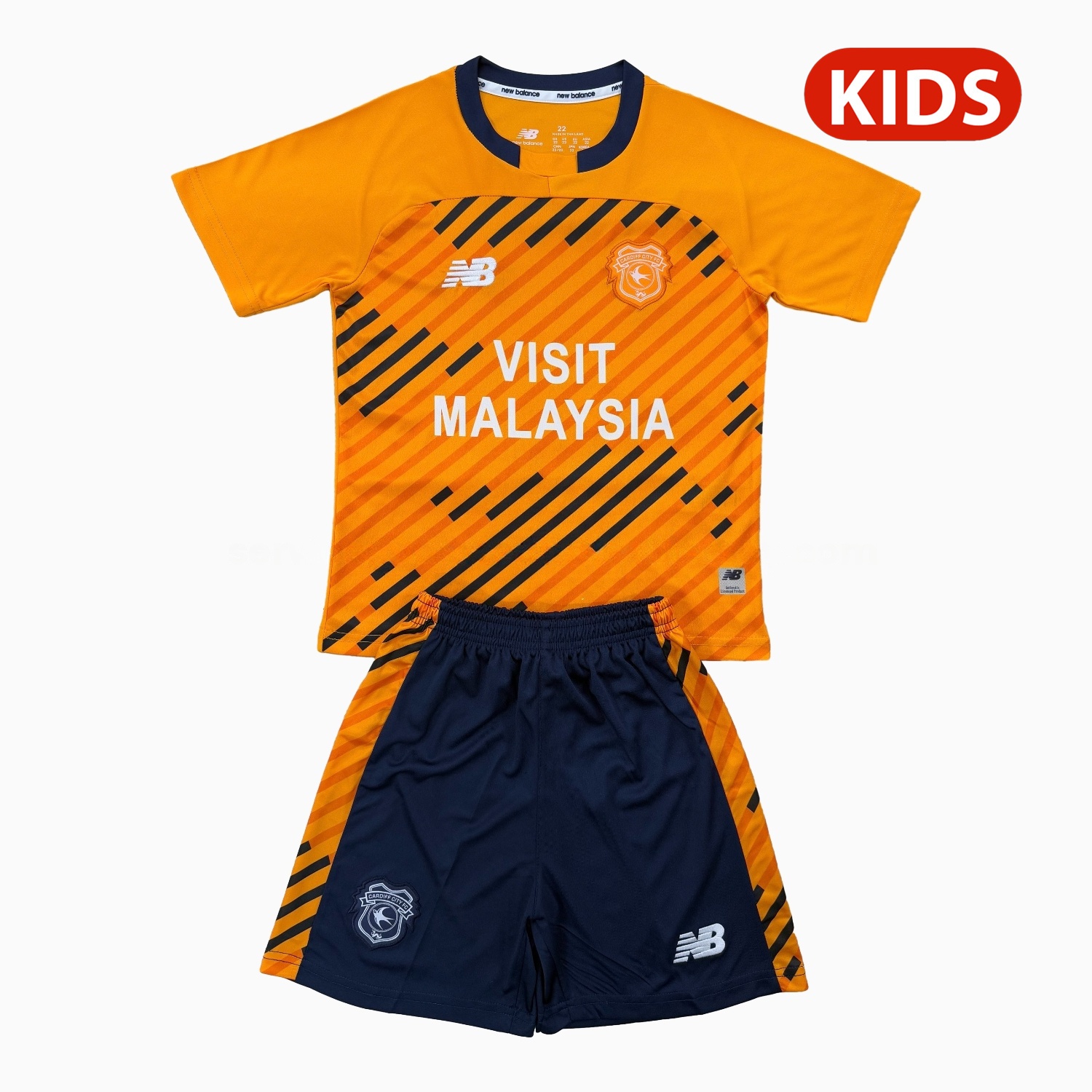 Cardiff City 25-26 Third Kids Kit - ManixJersey