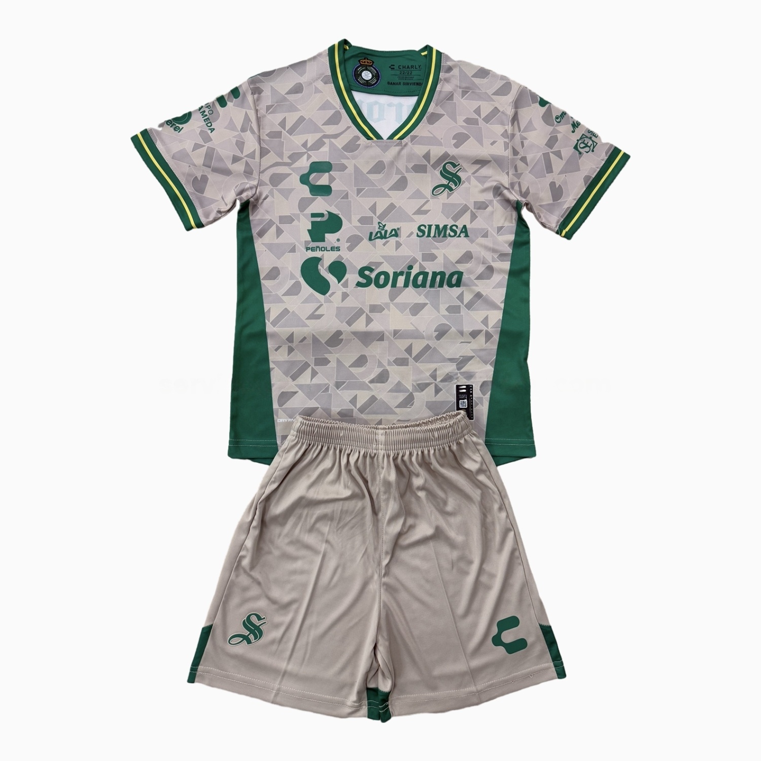 Santos Laguna 25-26 Away Men's Adult Jersey Set - Fans Version - ManixJersey
