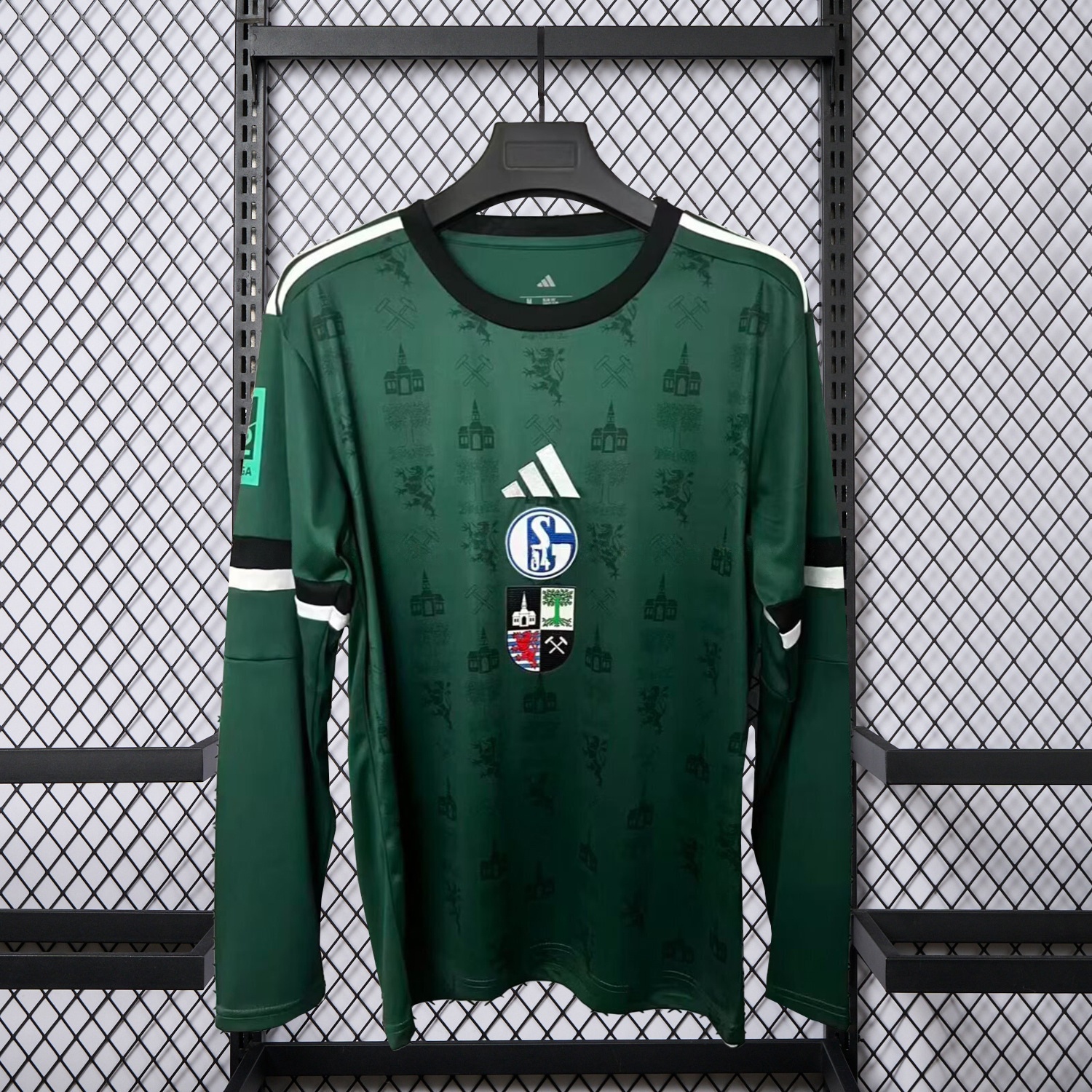 Schalke 04 25-26 150 Years of Gelsenkirchen Special Long Sleeves Jersey - Fans Version - ManixJersey