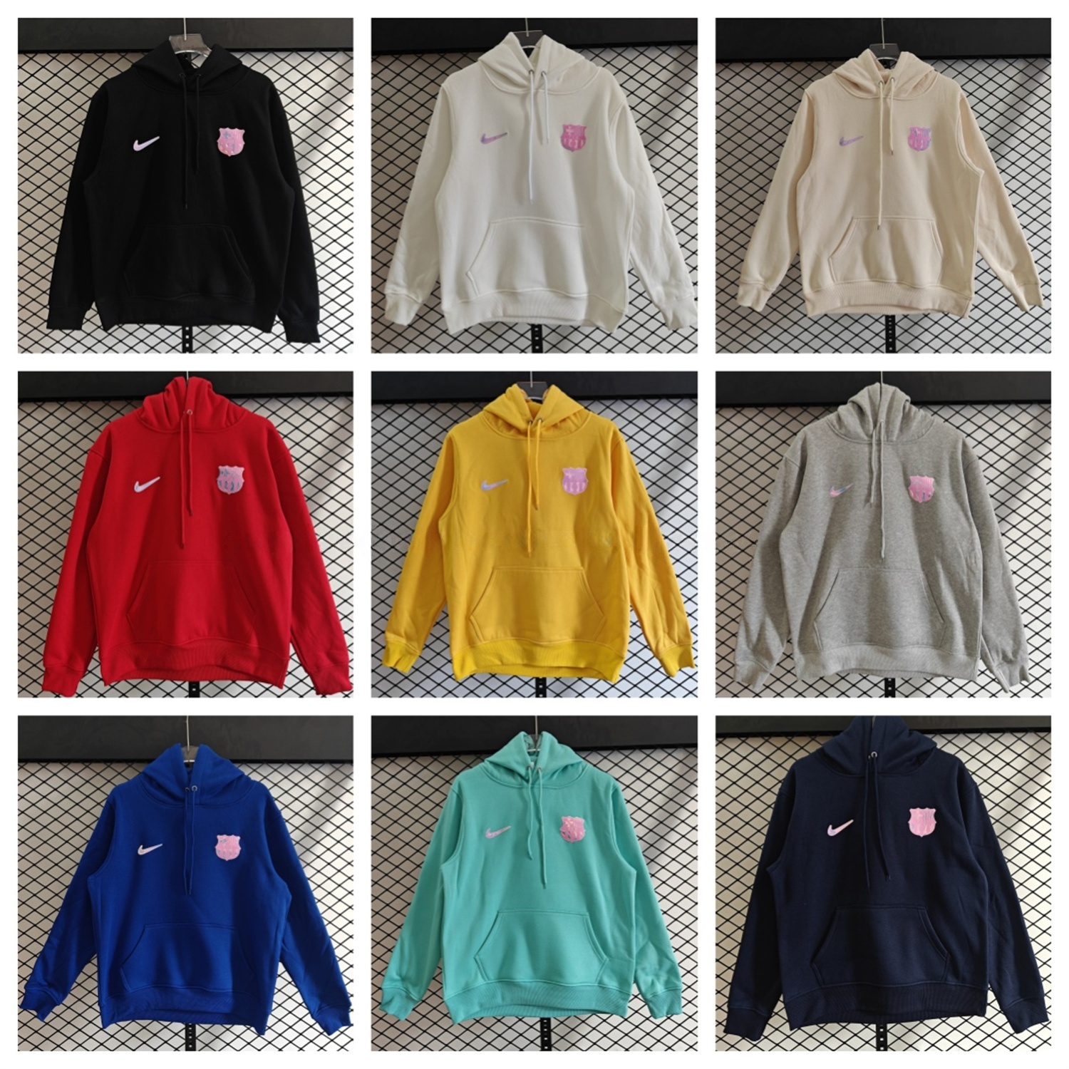 Barcelona 25-26 Originals Terrace Icon Unisex Pullover Hoodie - ManixJersey