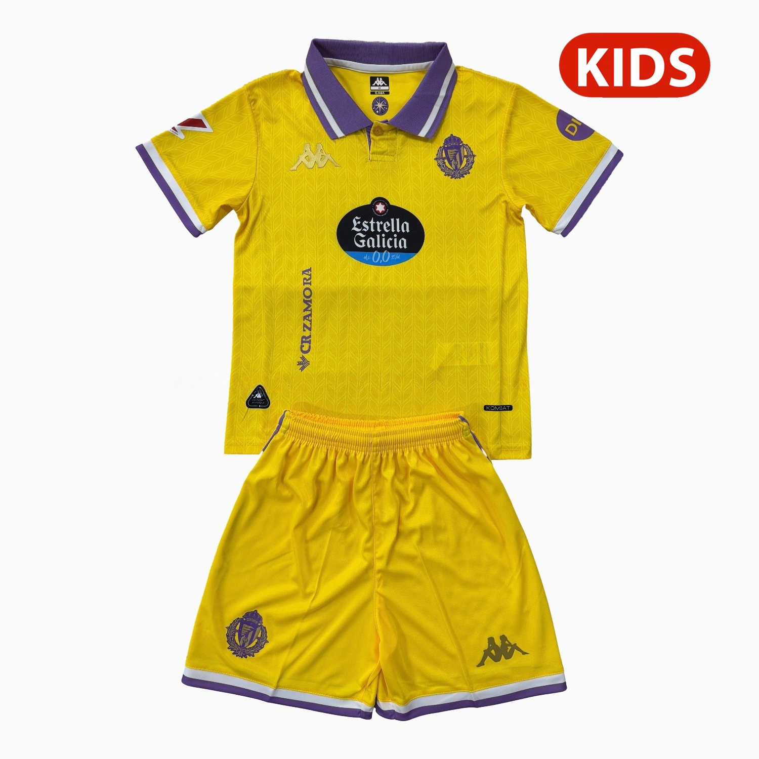 Valladolid 25-26 Third Kids Kit - ManixJersey