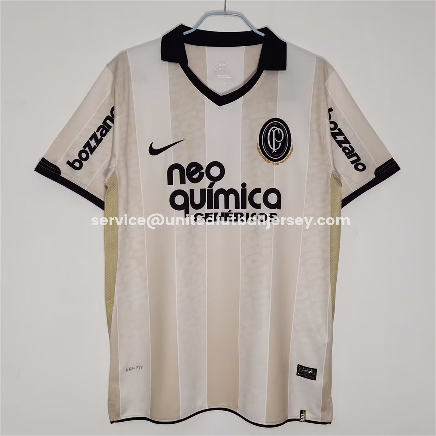 Retro Corinthians 2010 100th Anniversary Jersey - ManixJersey