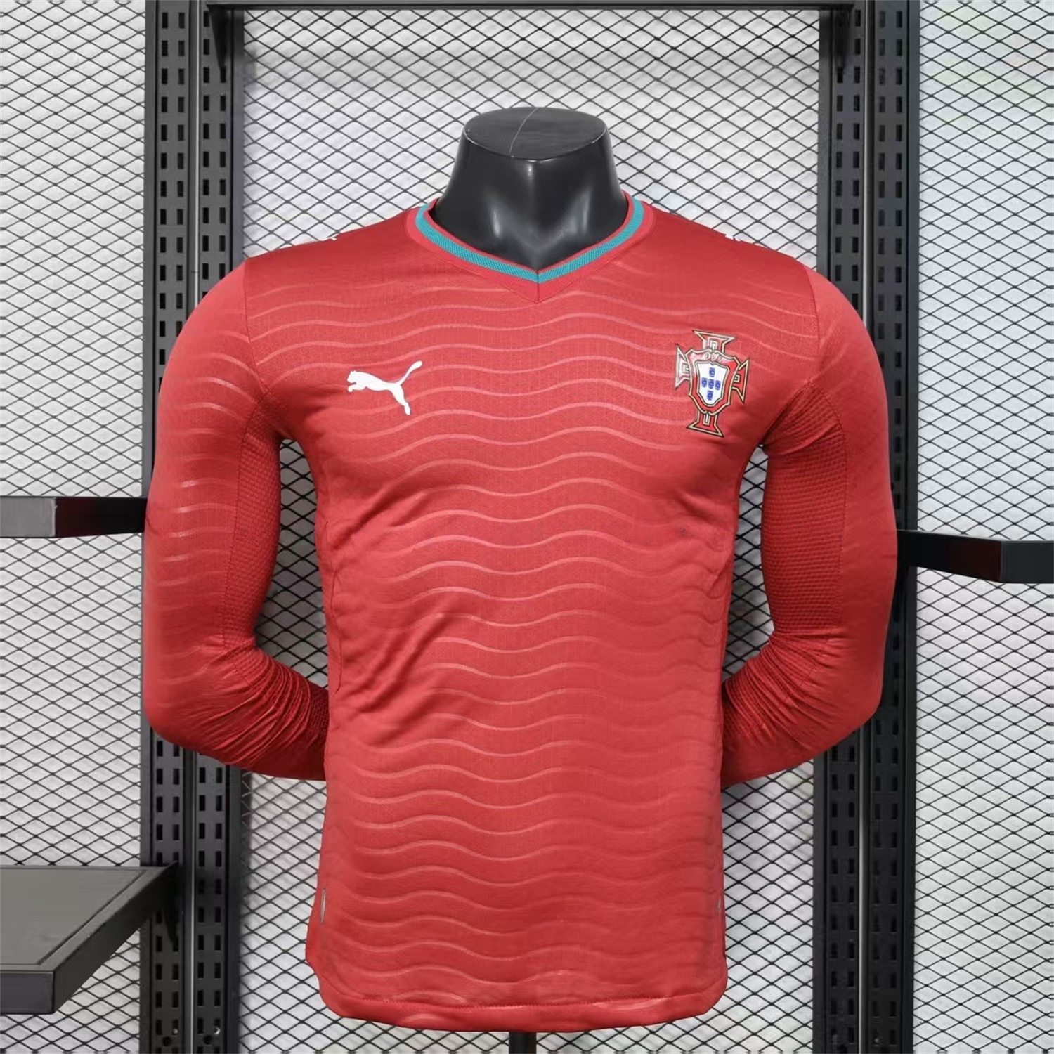 Portugal 2026 Home Long Sleeves Jersey - Player Version - ManixJersey