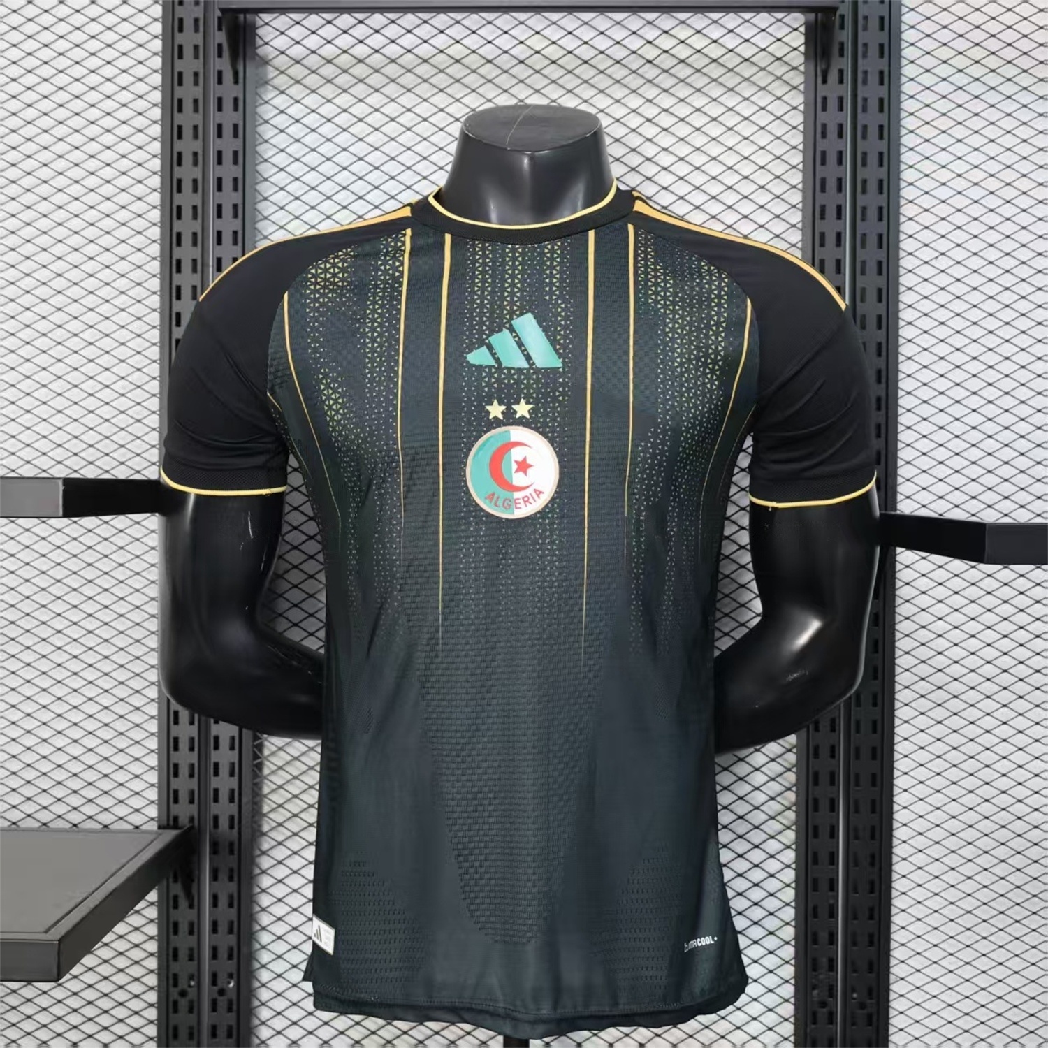 Algeria 2026 Black And Gold Special Jersey - Player Version - ManixJersey