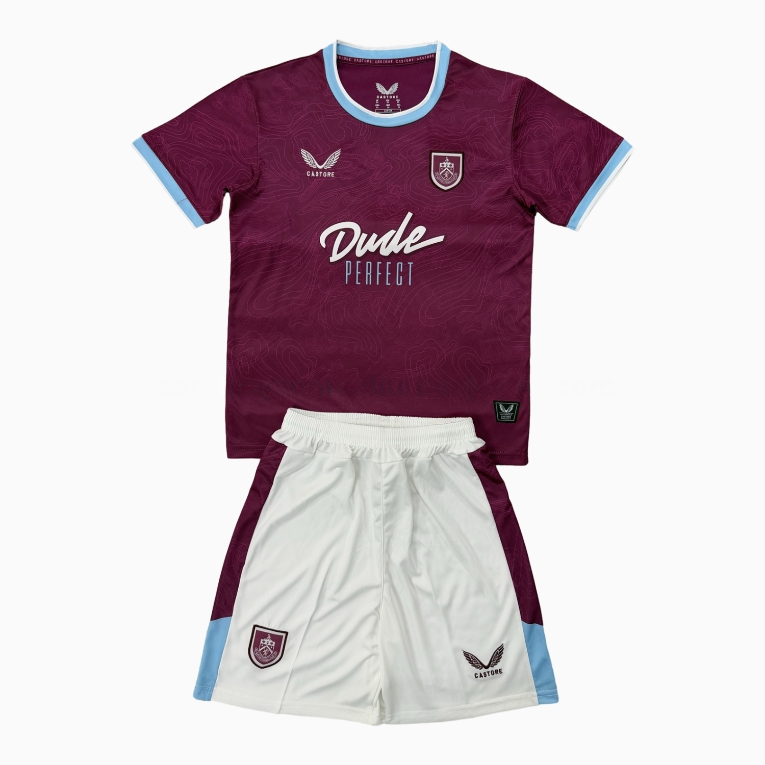 Burnley 25-26 Home Kids Kit - ManixJersey