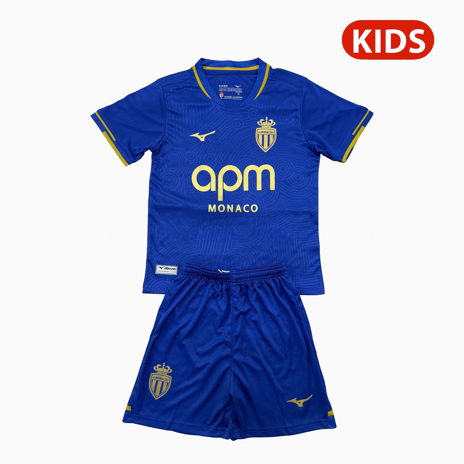 AS Monaco 25-26 Away Kids Kit - ManixJersey