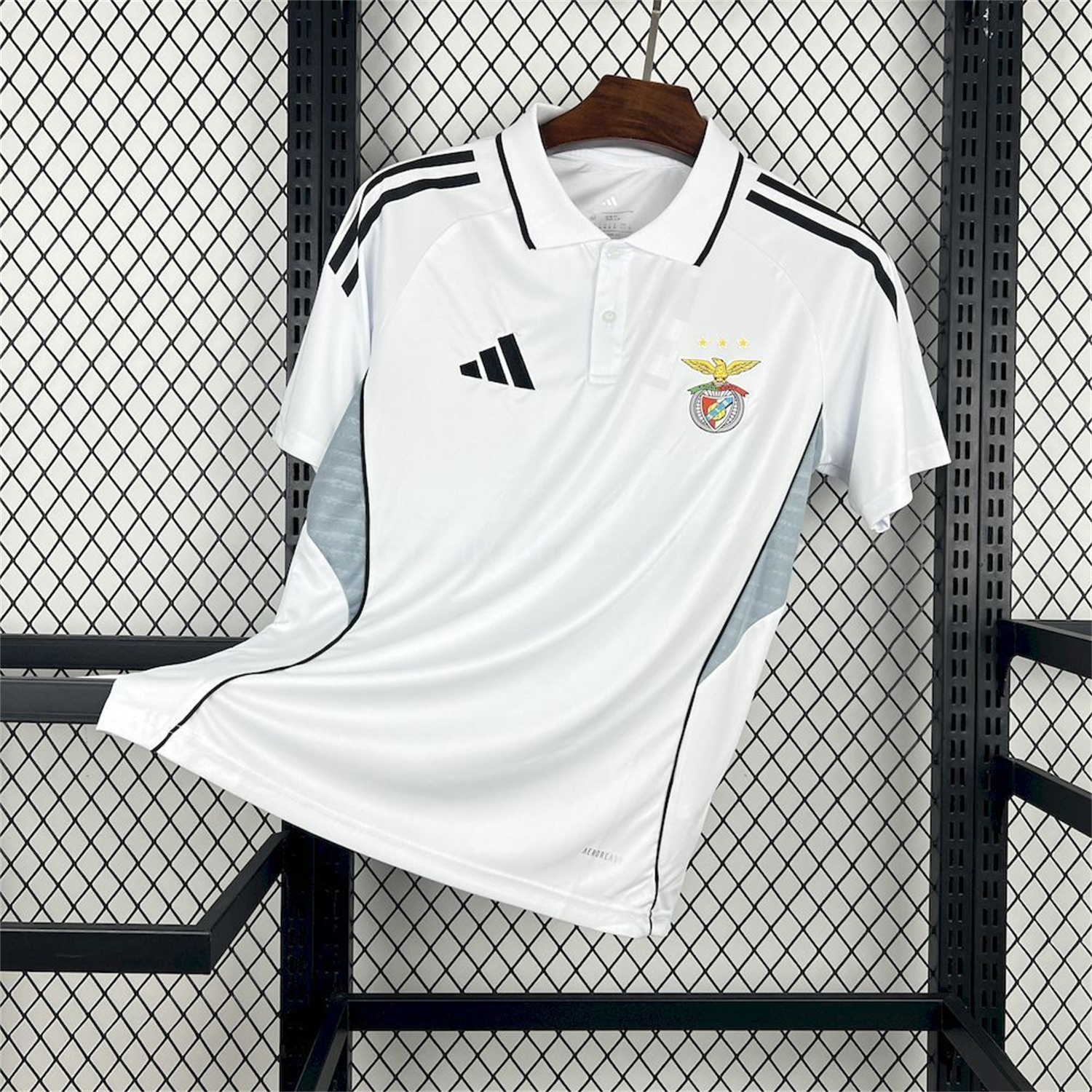Benfica 25-26 White Polo Jersey - Fans Version - ManixJersey
