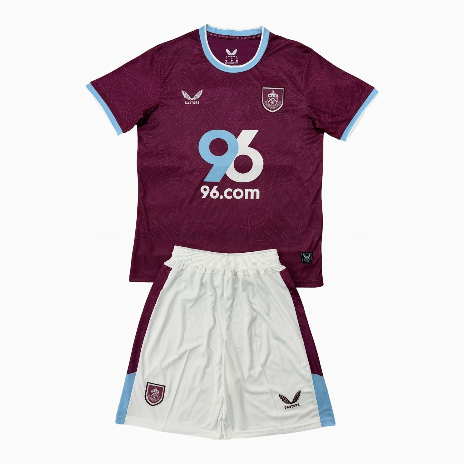 Burnley 25-26 Home Men's Adult Jersey Set - Fans Version - ManixJersey