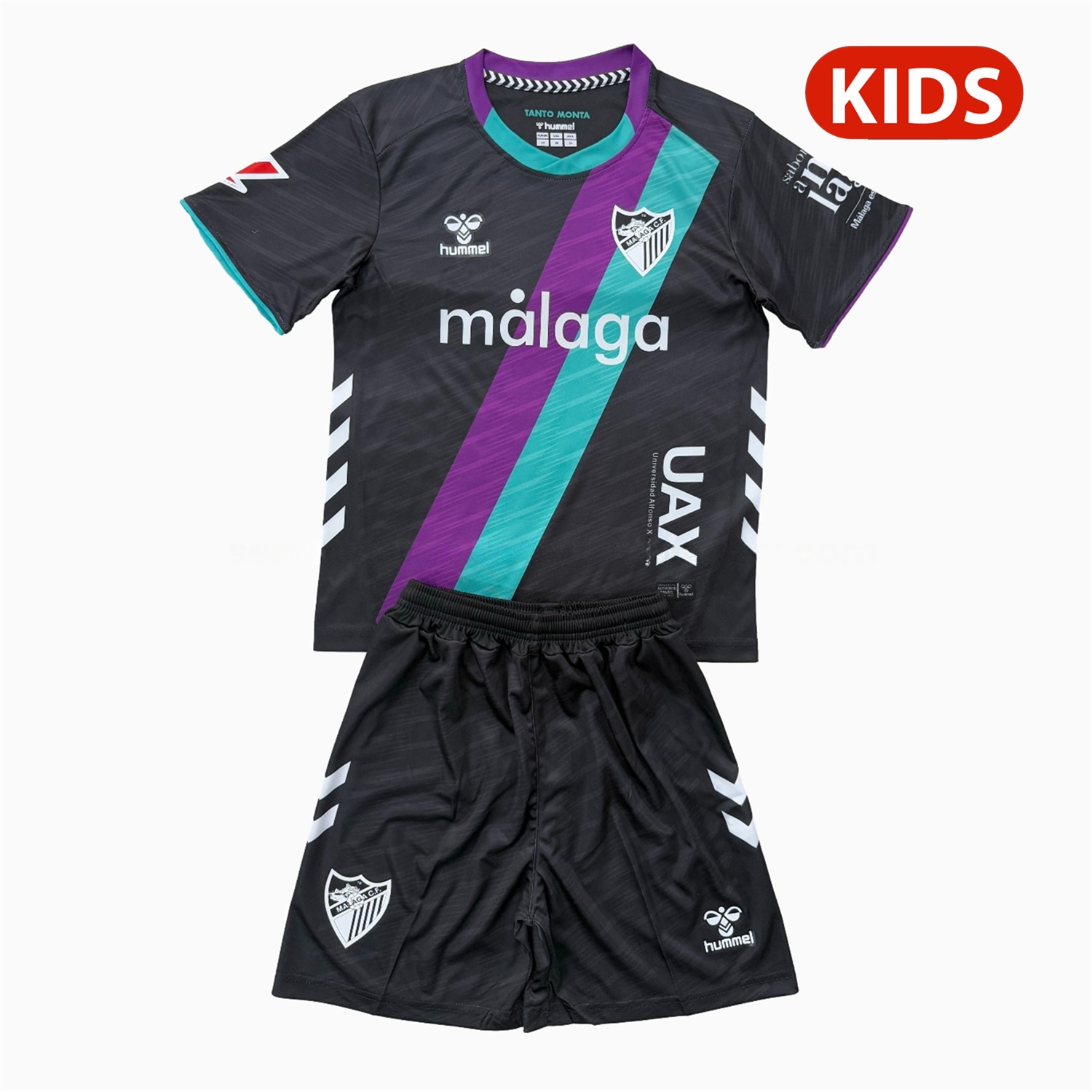 Malaga 25-26 Away Kids Kit - ManixJersey