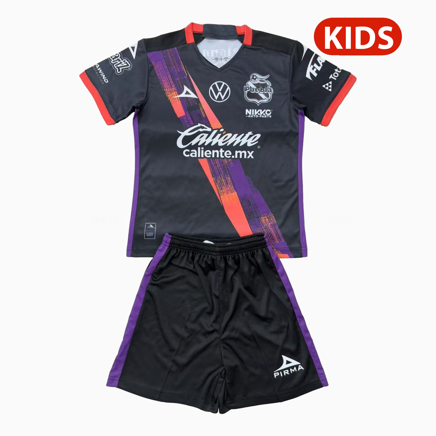 Club Puebla 25-26 Away Kids Kit - ManixJersey