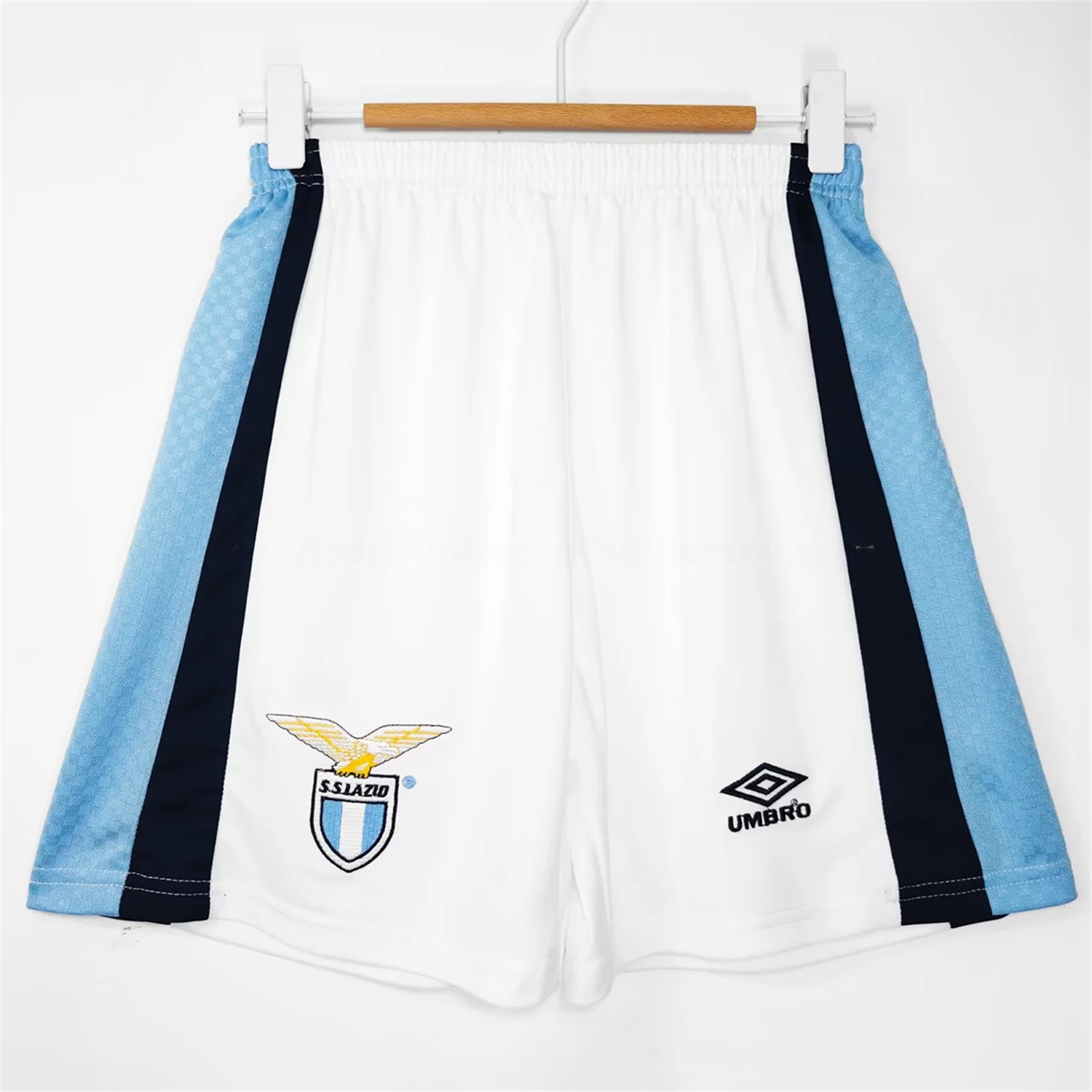 Retro Lazio 1996-97 Home Shorts - ManixJersey