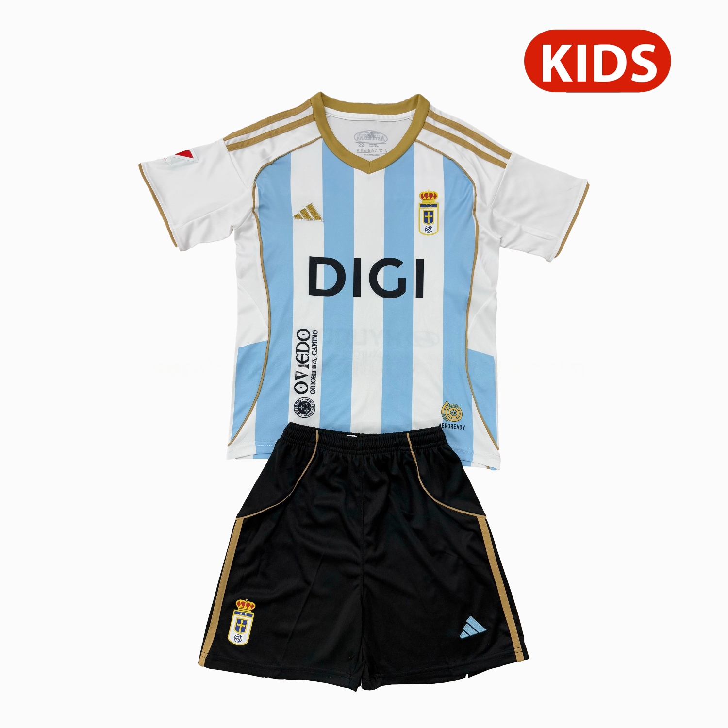 Real Oviedo 25-26 Third Kids Kit - ManixJersey