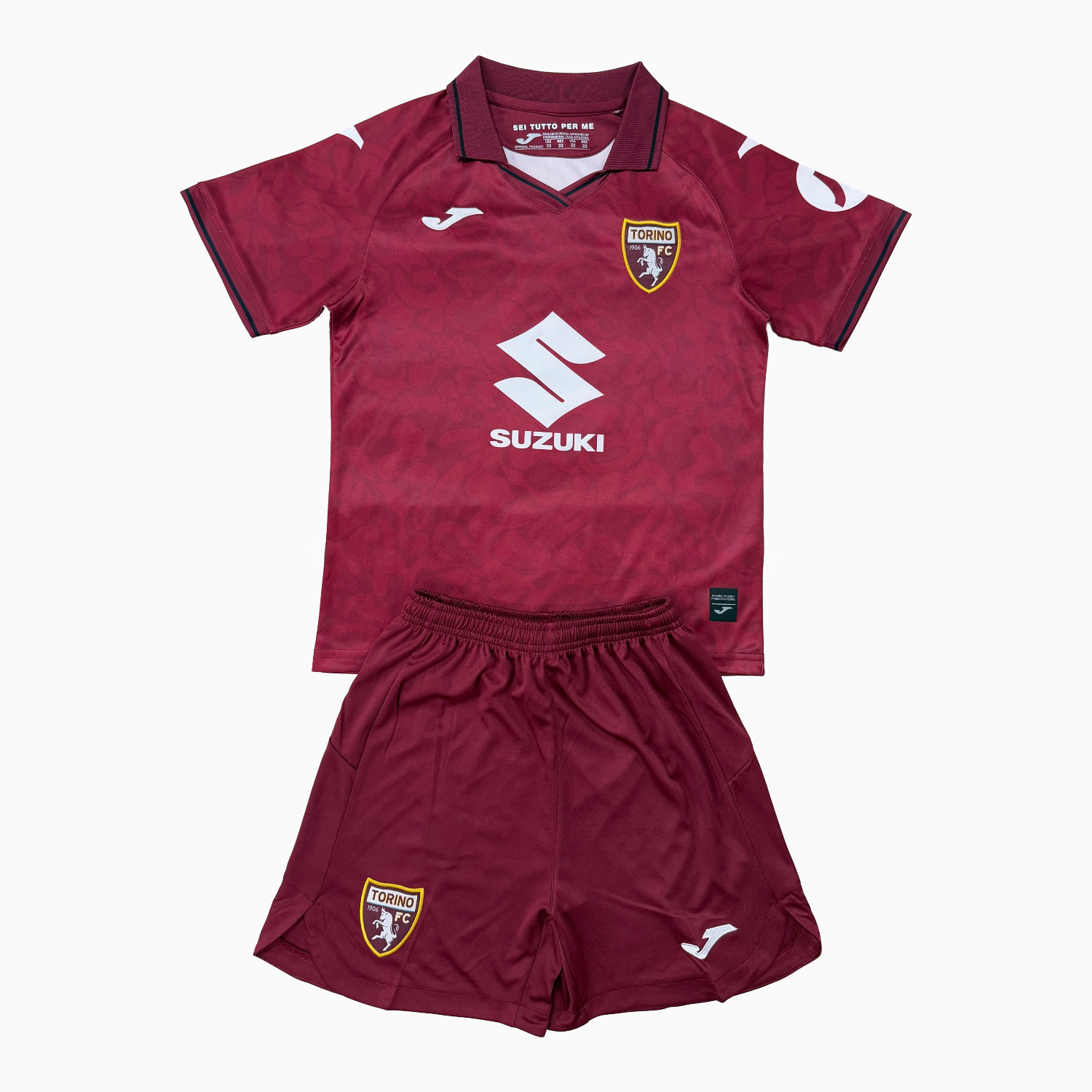 Torino 25-26 Home Men's Adult Jersey Set - Fans Version - ManixJersey