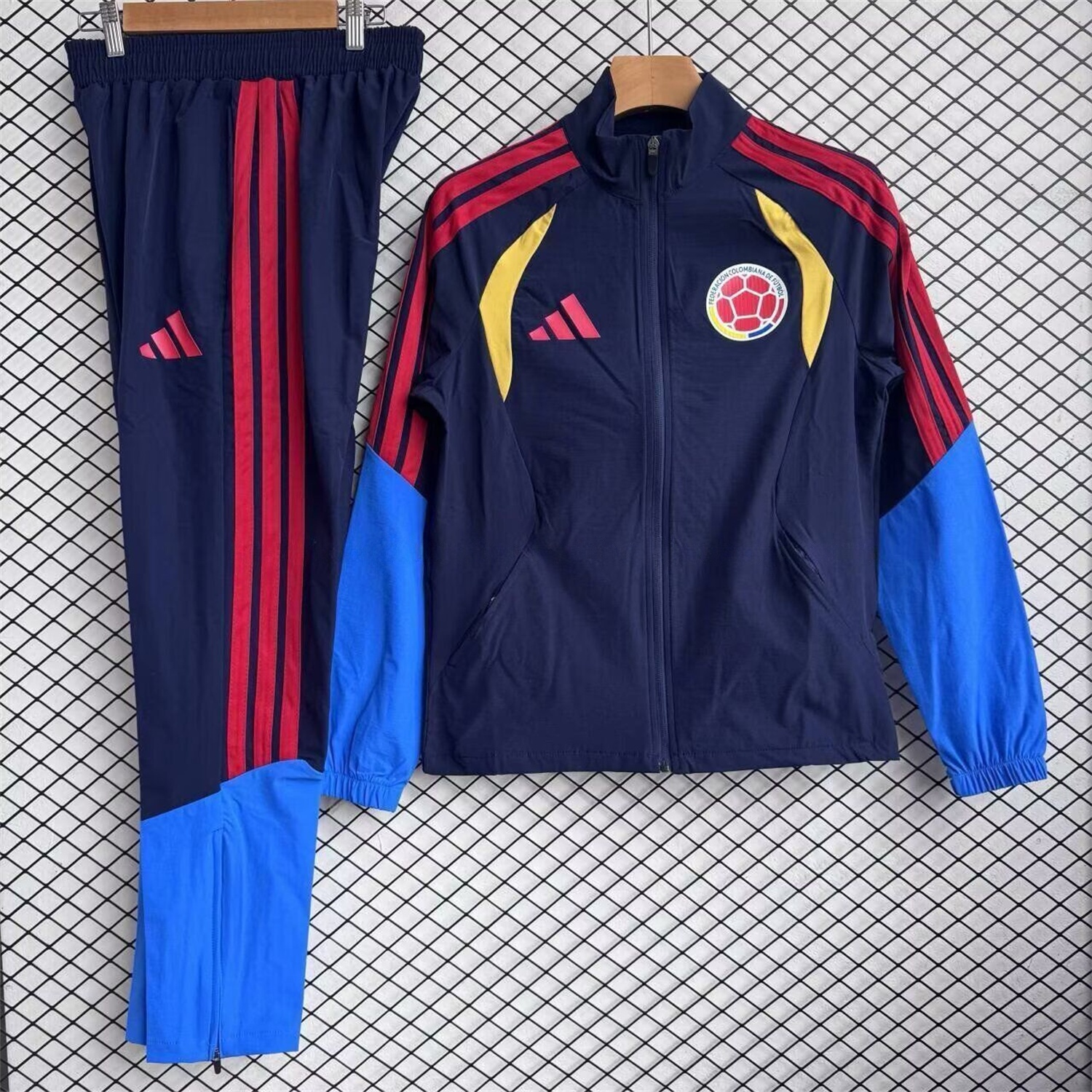 Colombia 2026 Windbreaker Training Set - Four Colors Top and Pants - ManixJersey