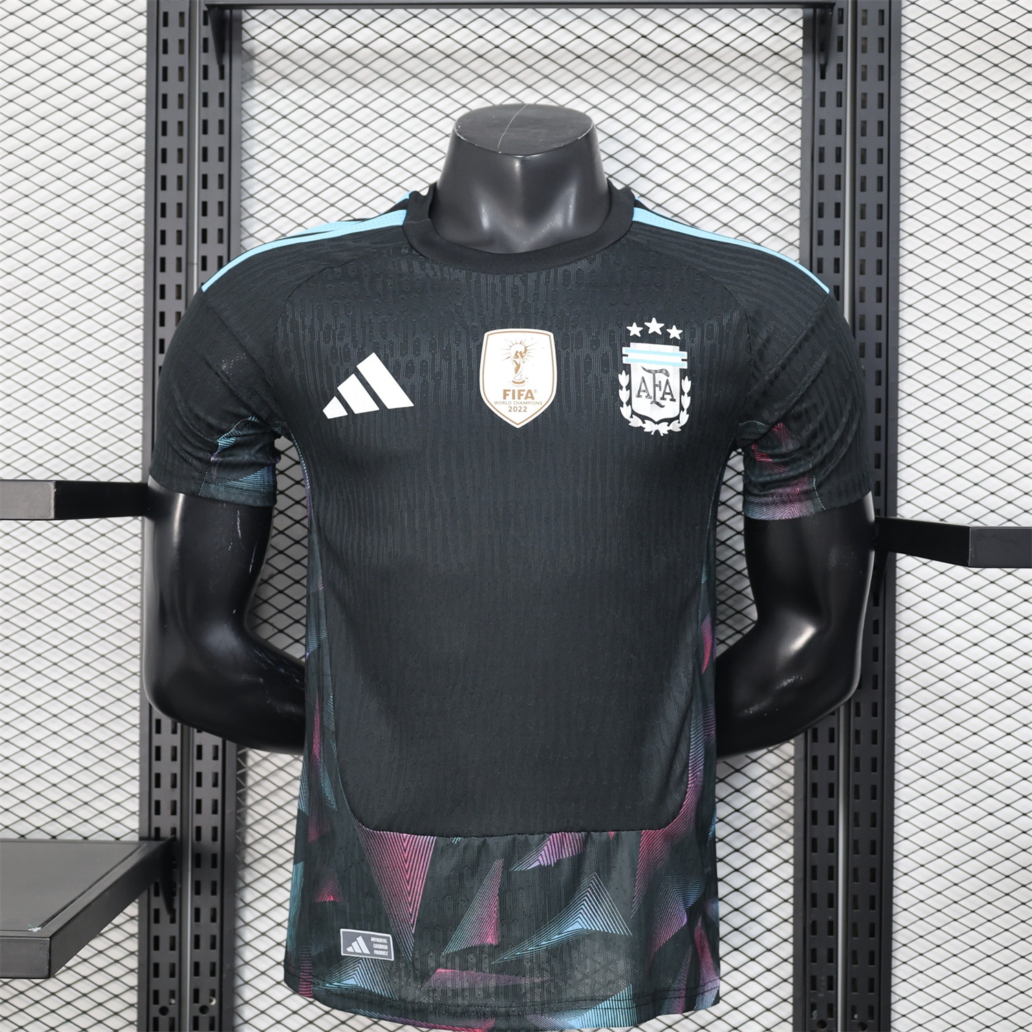 Argentina 2026 Black Pre-Match Training Jersey - Player Version - ManixJersey