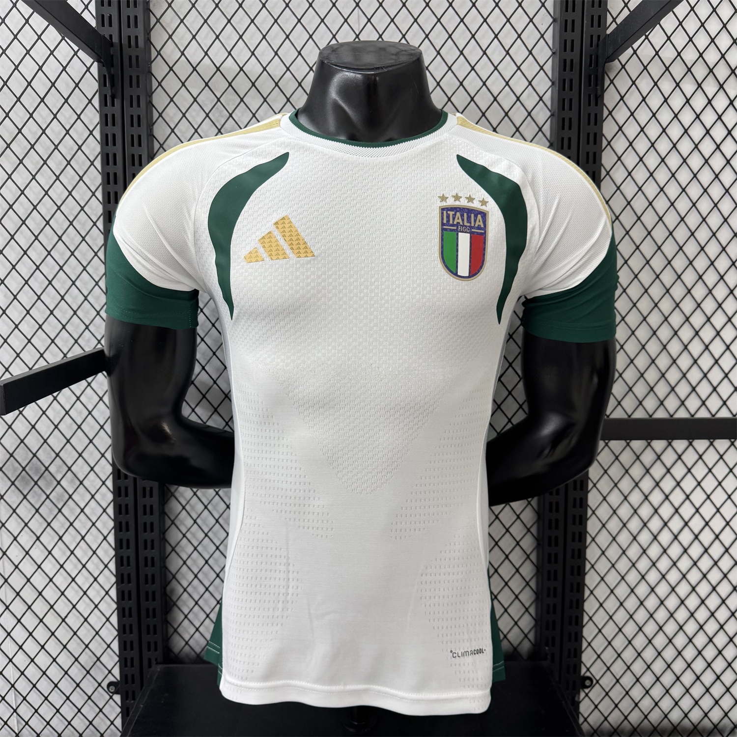 Italy 2026 White Pre-Match Training Jersey - Player Version - ManixJersey