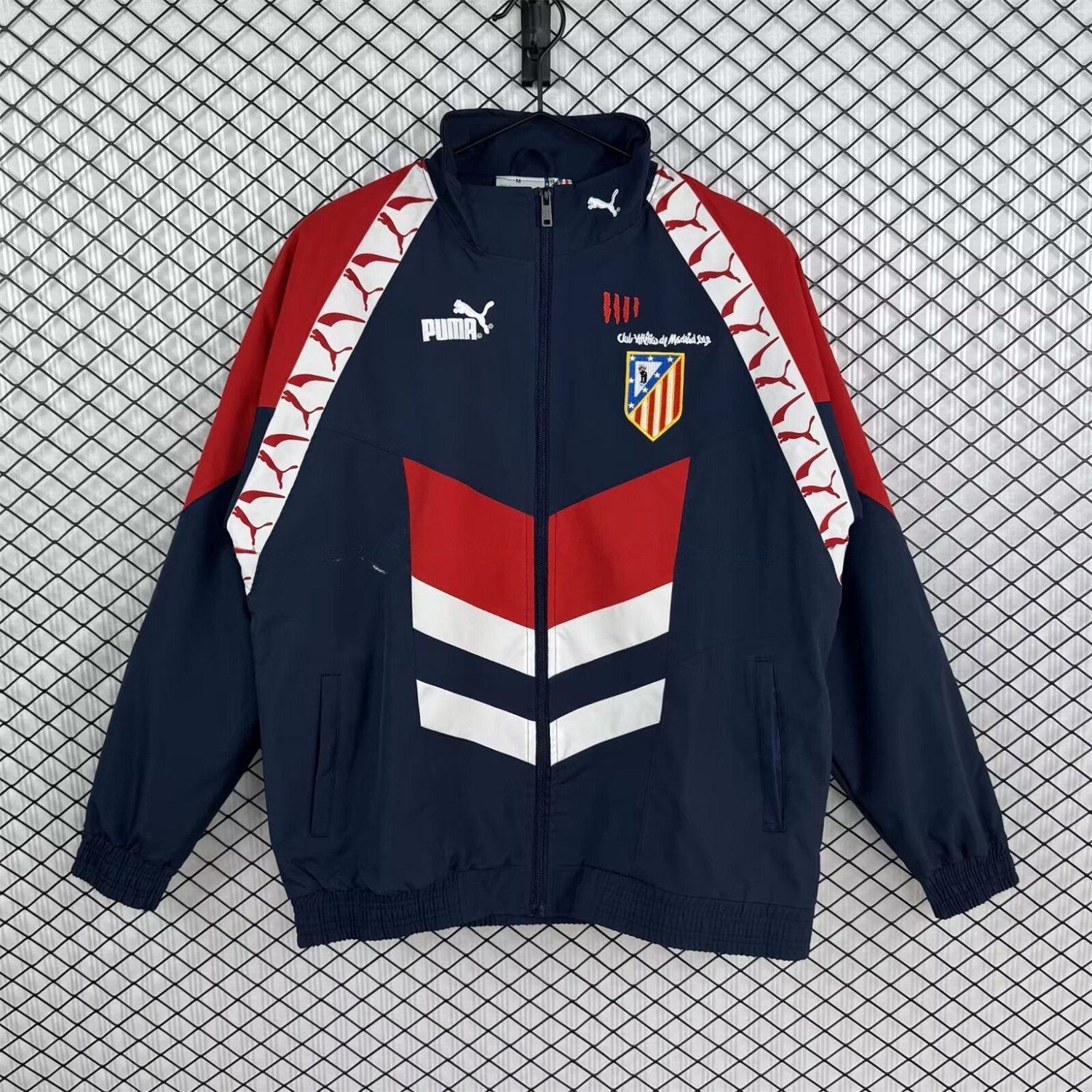 Atletico Madrid 25-26 Windbreaker Jacket - Black - ManixJersey