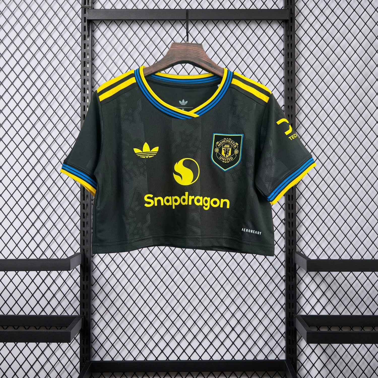 Women's Manchester United 25-26 Third Cropped Jersey - ManixJersey